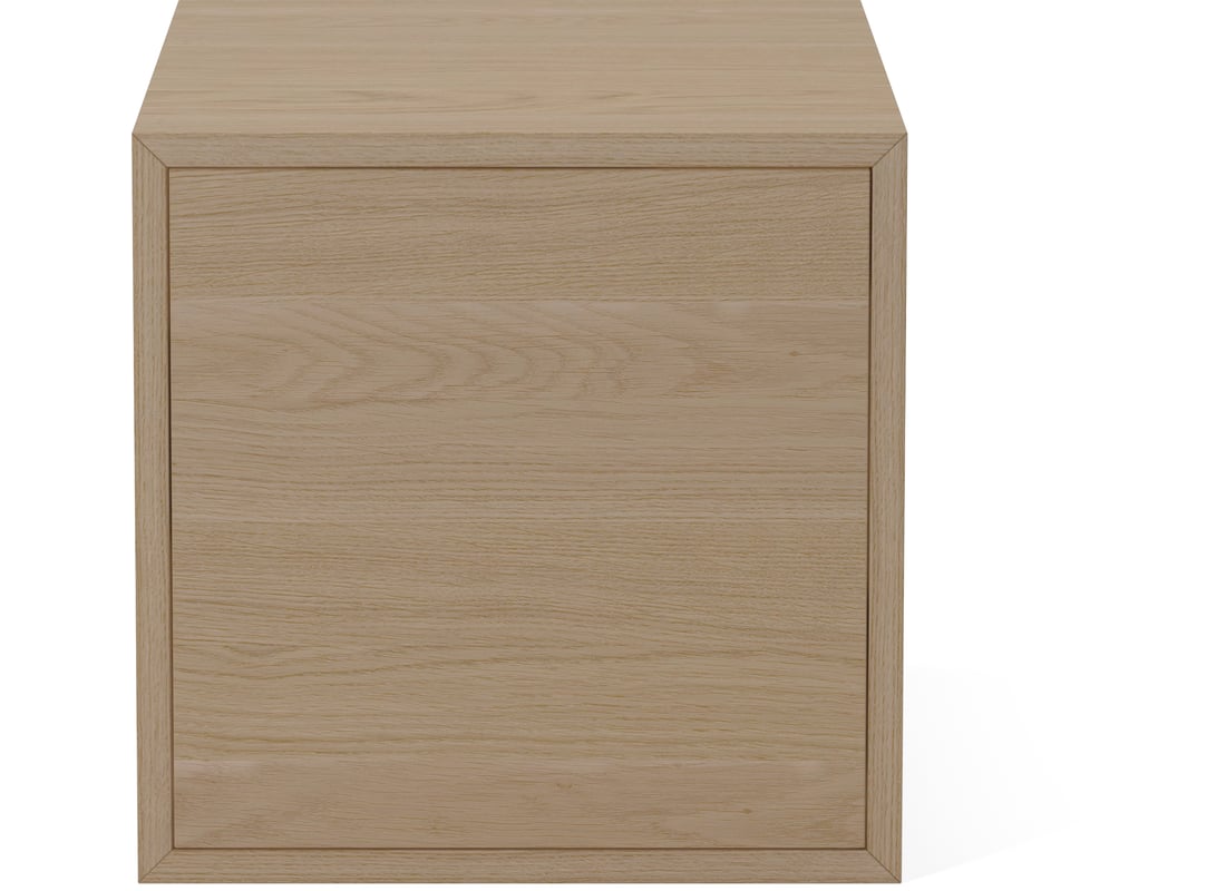 Bolia Modul Raft Case 1×1 cu Sertar 35 cm Stejar Alb Uluit, Furnir 2