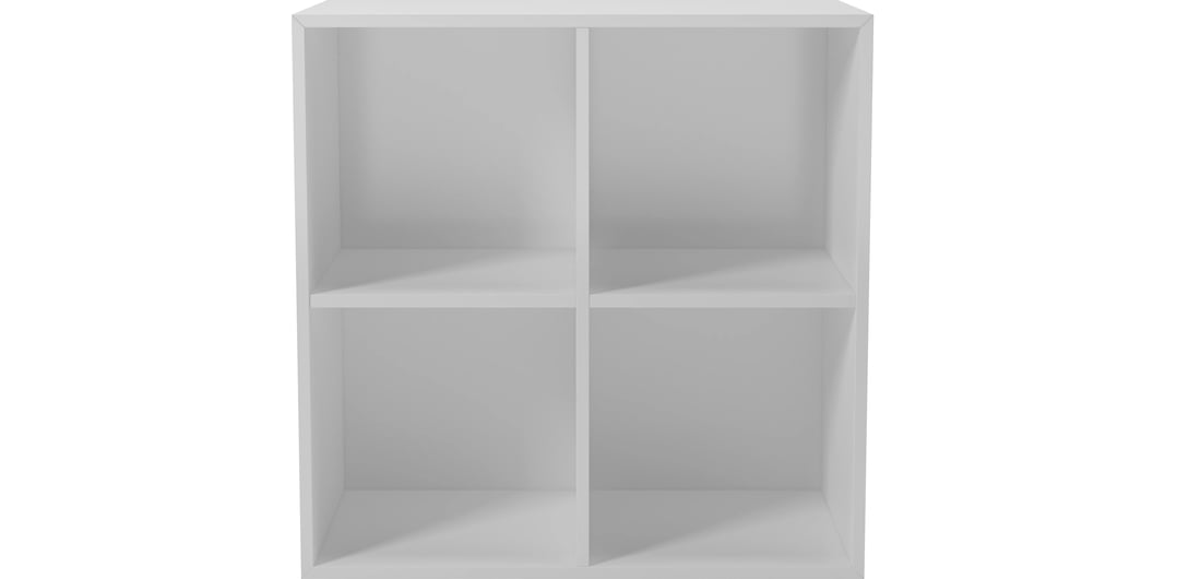 Bolia Modul Raft Case 2x2 – 35 cm Alb Lacuit MDF 70x35x70 cm 1