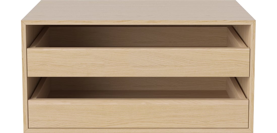 Bolia Modul de Birou Case Deschis cu Sertar 80×40 cm 1