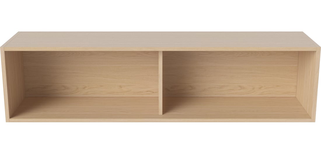 Bolia Modul Raft ROD - Mediu Stejar Albit Ulei, Furnir 1