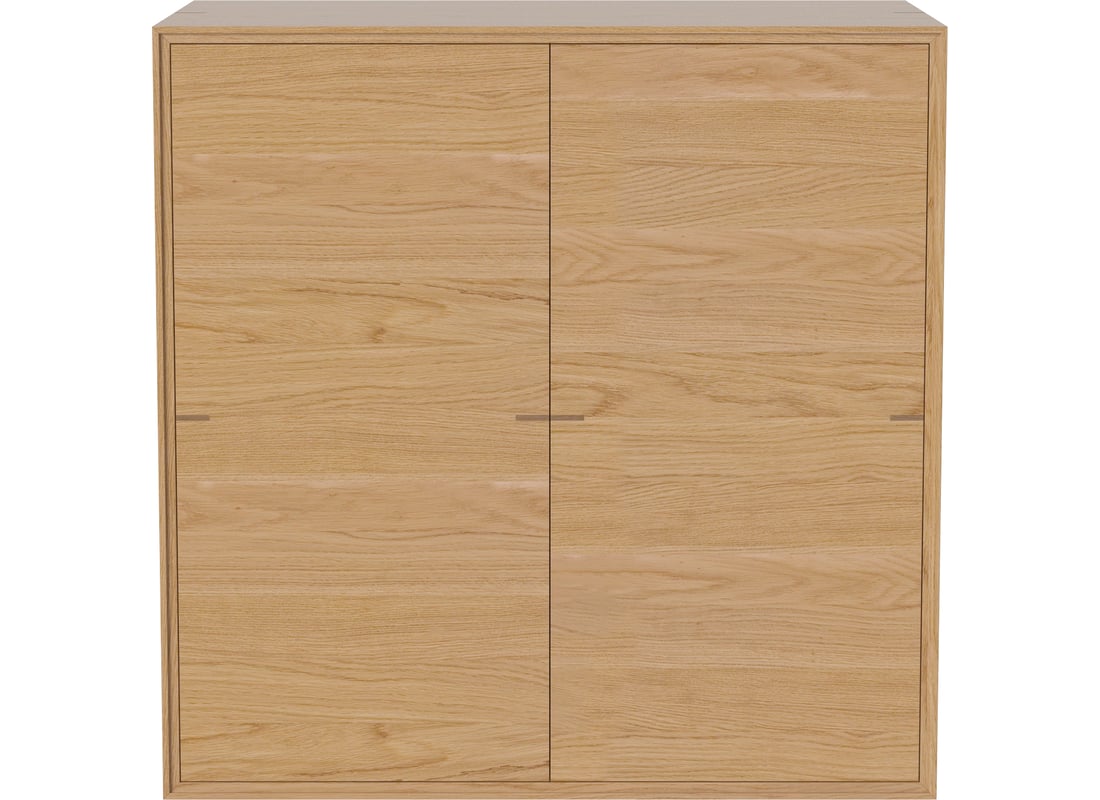 Bolia Dulap Vega 4 Compartimente 70×70×35 cm Stejar Uluit 2