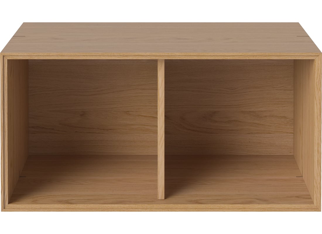 Bolia Raft de Cărți Vega Olieret Stejar 70×35×35 cm 2