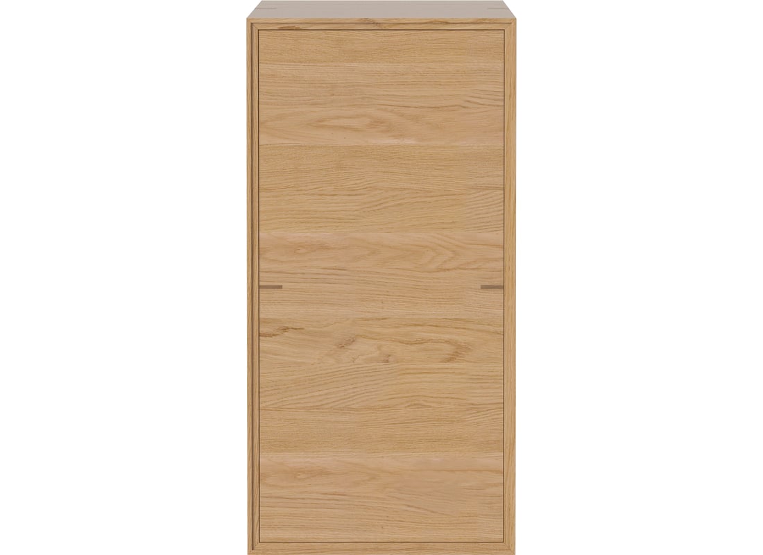 Bolia Dulap Vega cu 2 Compartimente Olieret Stejar 35×35×70 cm 2