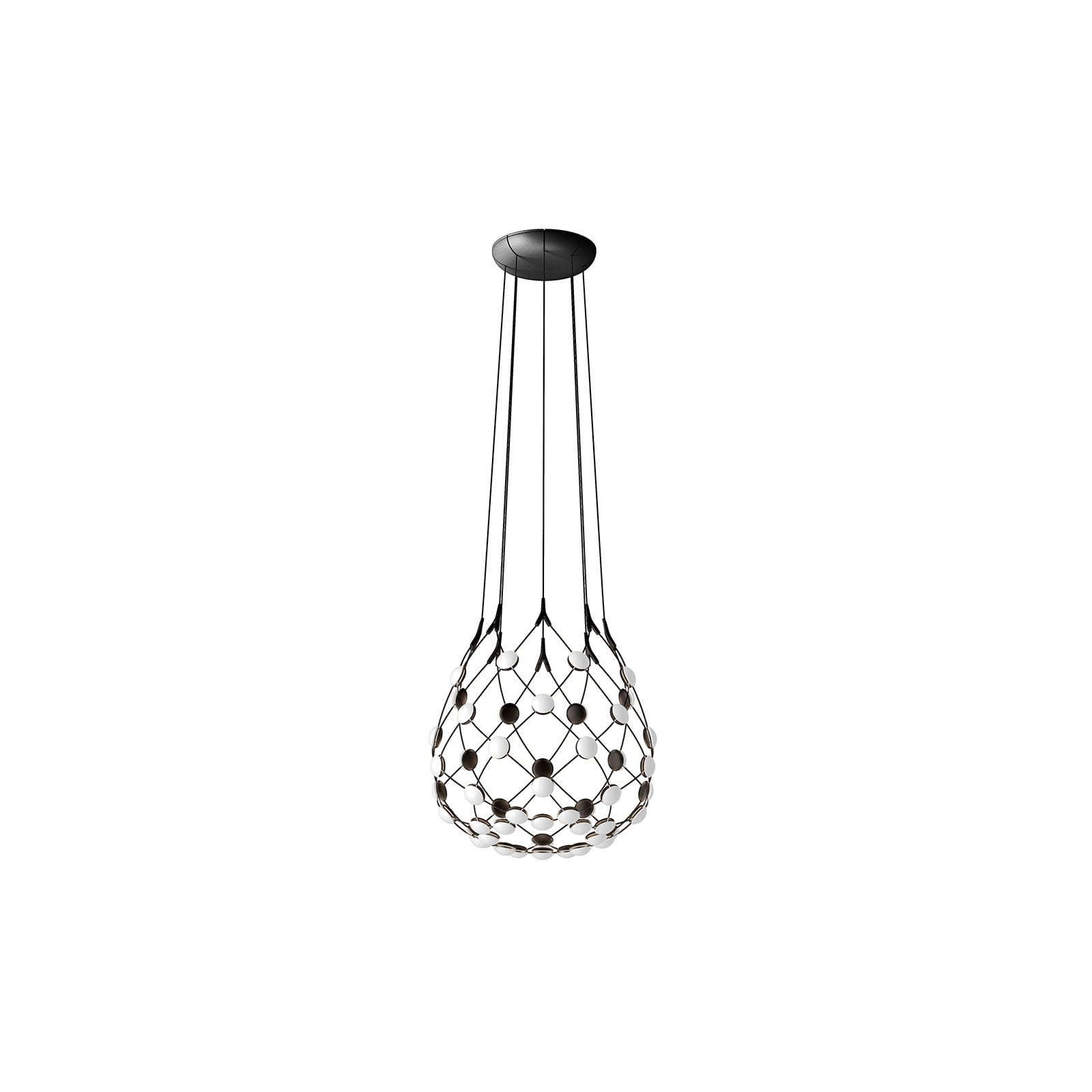 Luceplan lustră Mesh | Fără fir Bluetooth 2 m | Ø 100 cm