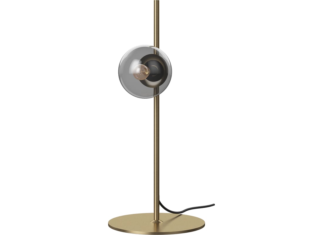 Bolia Lampă de Masă Orb Mat Antichizat din Alamă Ø20×H58,5 cm 2
