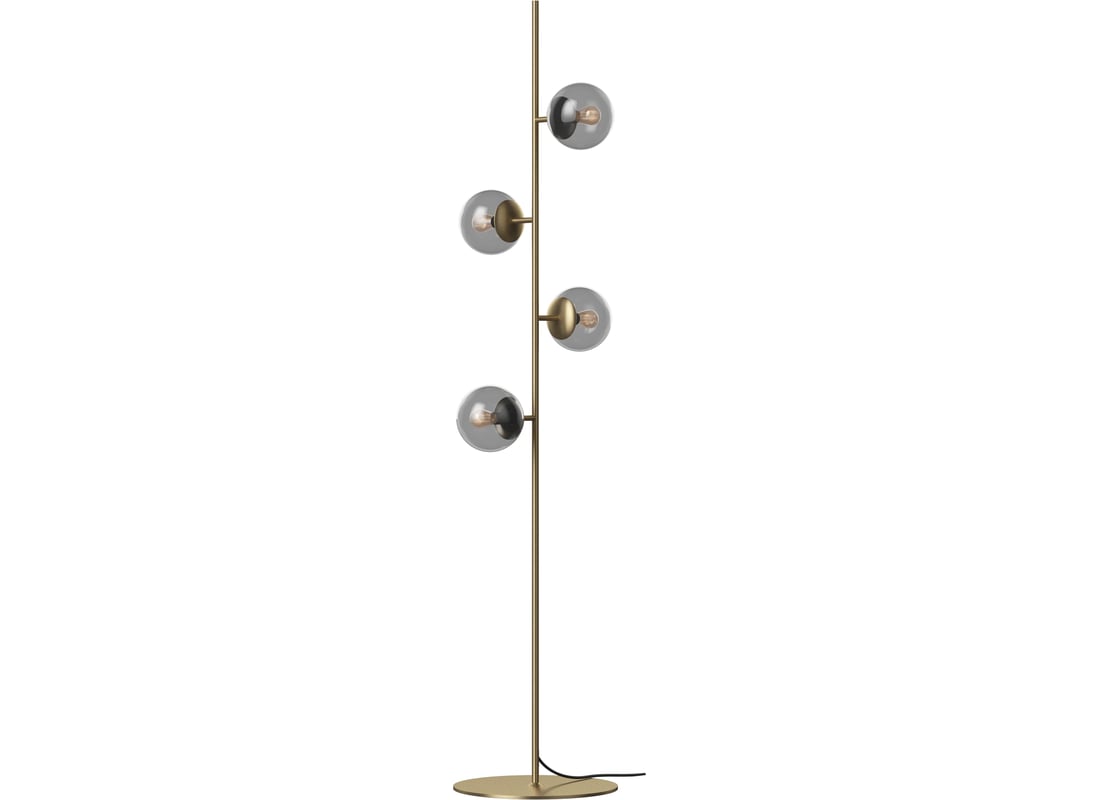 Bolia Lampă de Podea Orb Fier Bronz Antic Mat 2