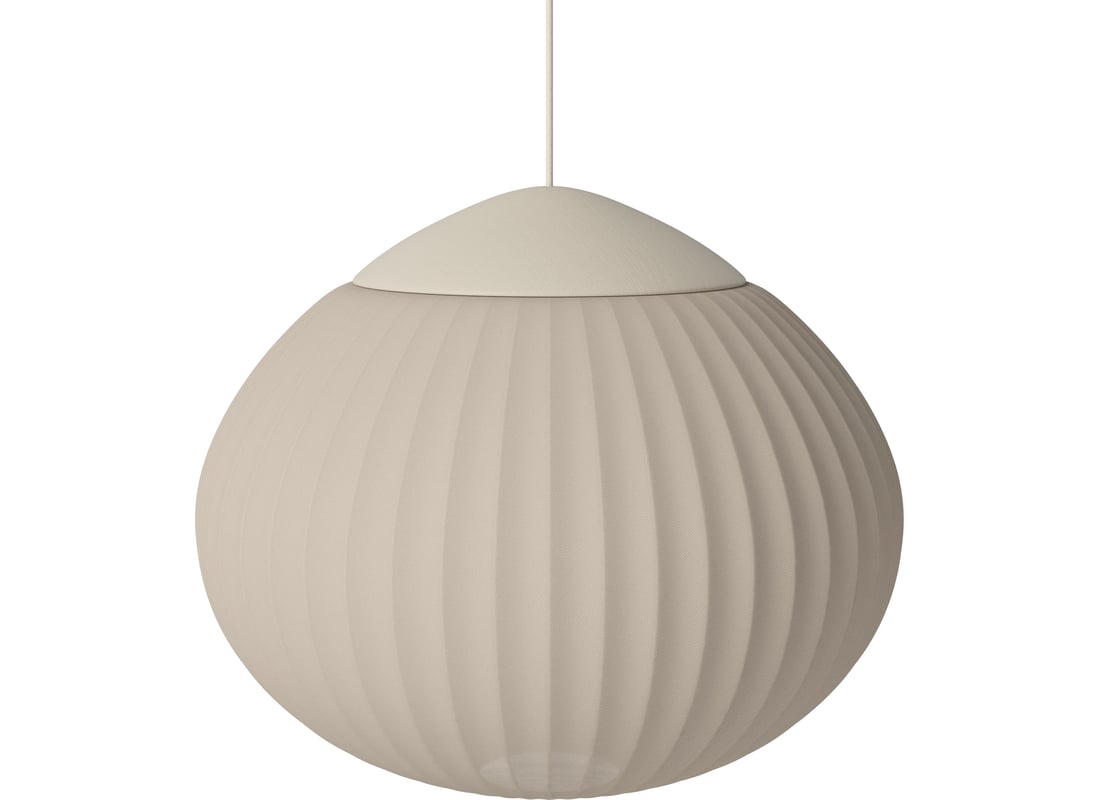 Bolia Pendul Acorn Ø50 cm Mat Cremă Malet Stejar, Masiv Ø50×42,30 cm 2