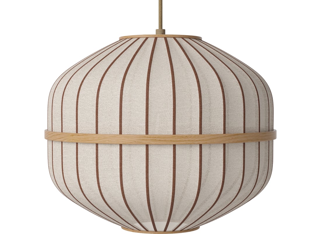 Bolia Pendul Lucén - Octagon Stejar Uluit 40×40×33 cm 2