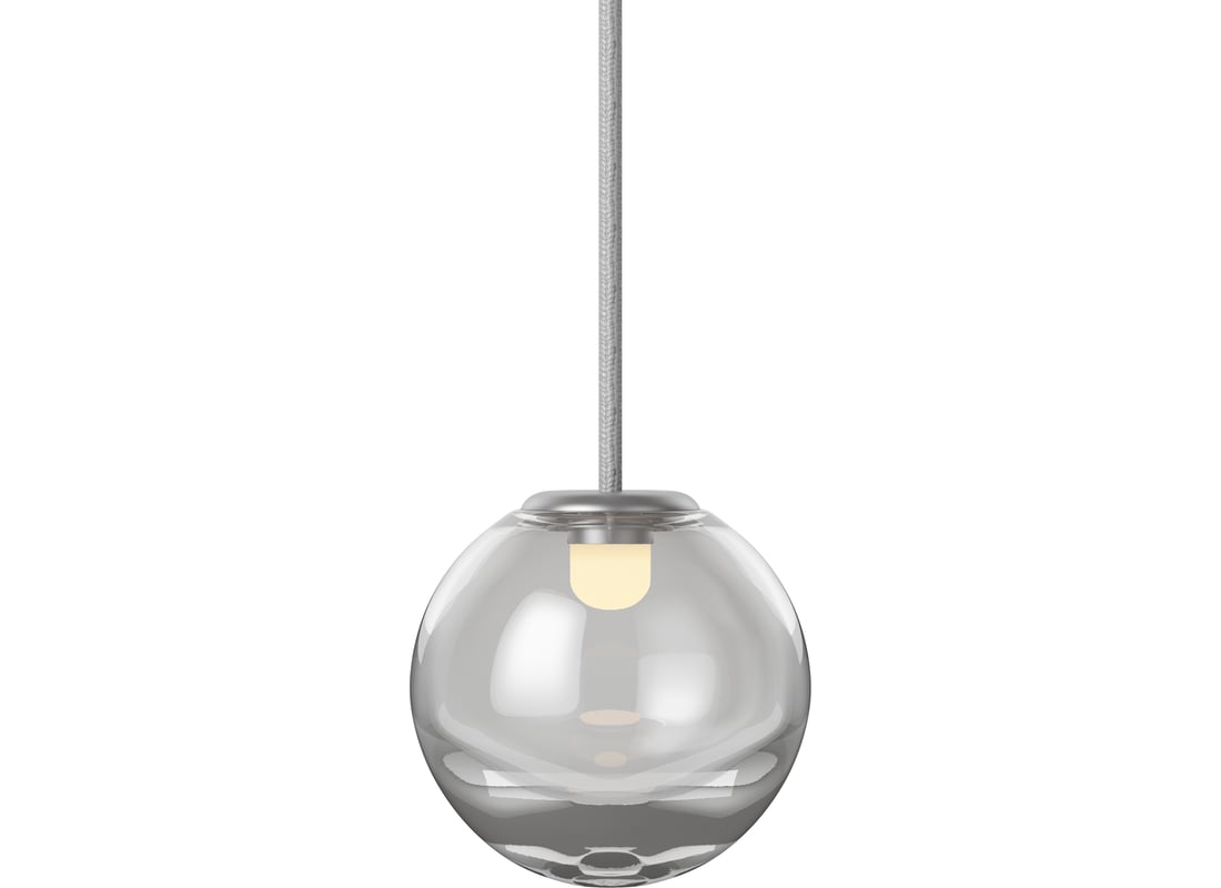 Bolia Lampă de Masă Blume Solitaire Gri 13×13×12,50 cm 2
