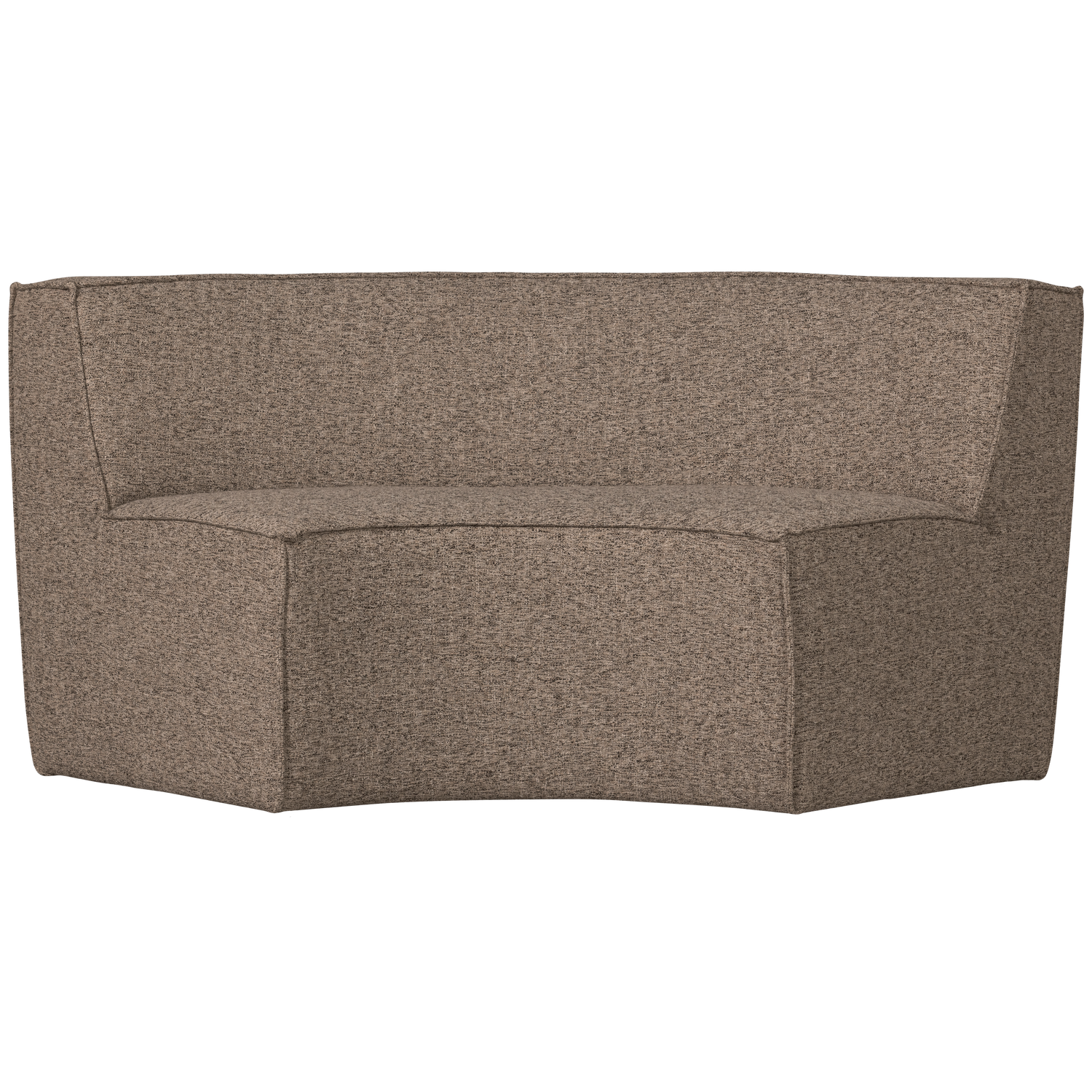 WOOOD banca dining EUROPA | 94% Pes / 6% Ny | Maro inchis | 85x186x90 cm