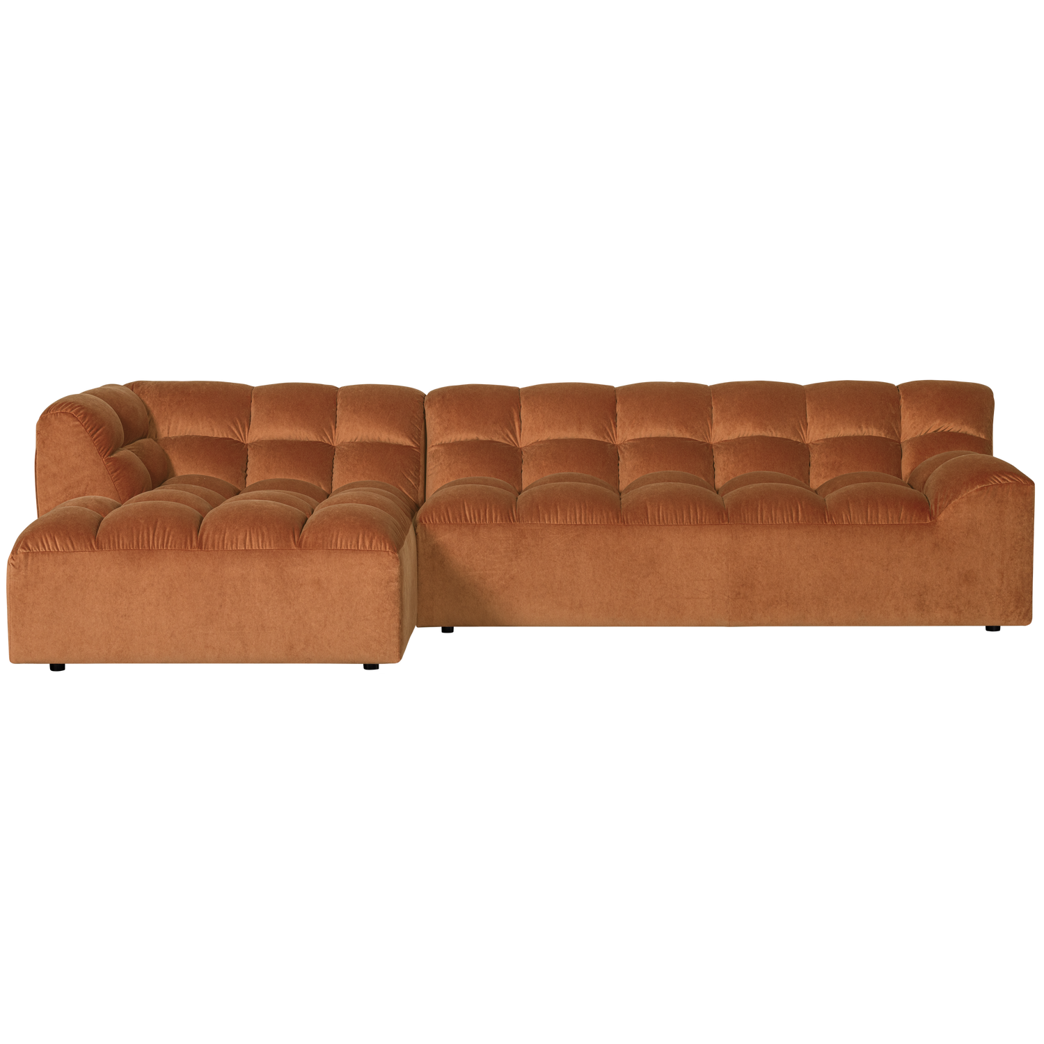 WOOOD canapea mare ALLURE CHAISE LONGUE | 100% Pes | Terra | 79x324x165 cm