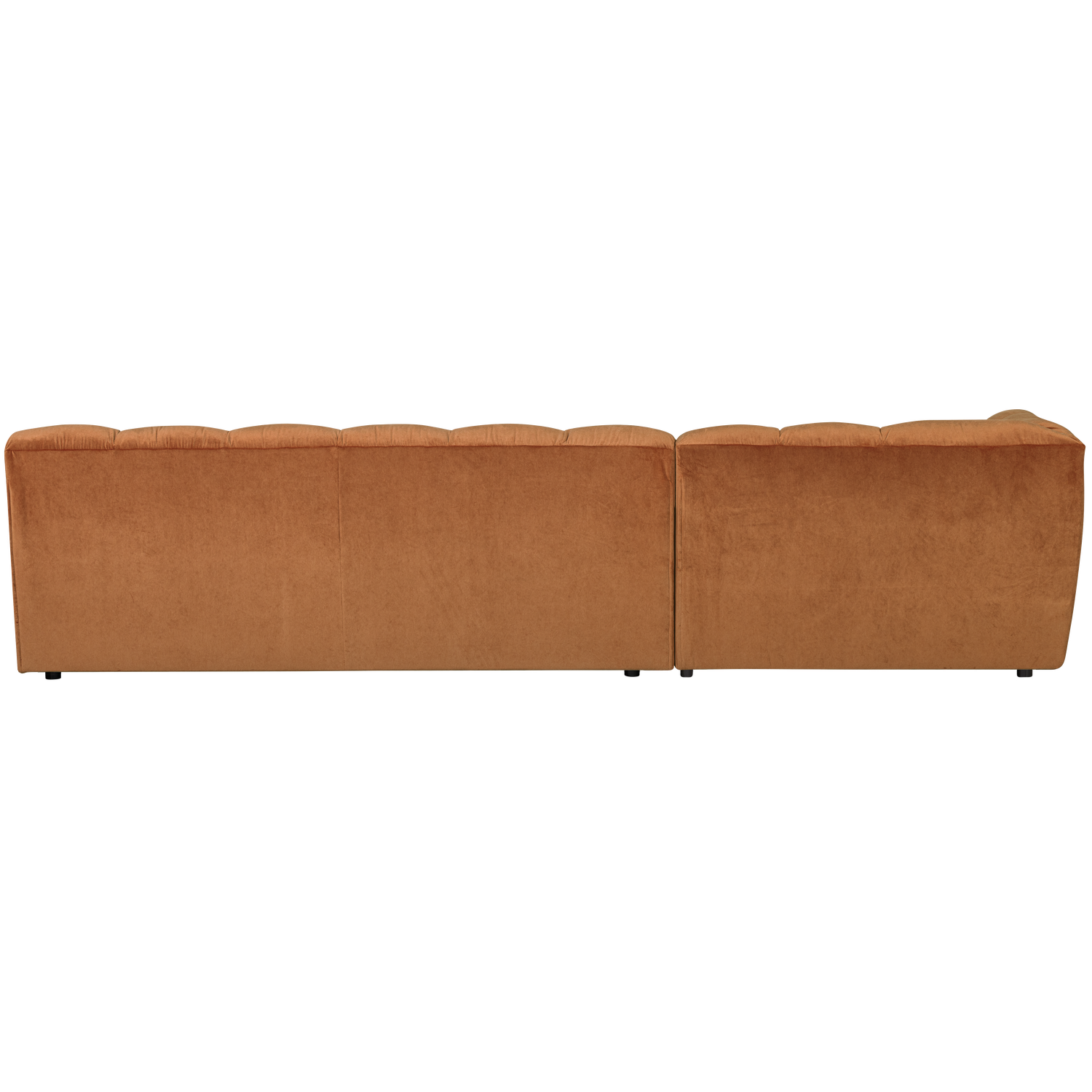 WOOOD canapea mare ALLURE CHAISE LONGUE | 100% Pes | Terra | 79x324x165 cm