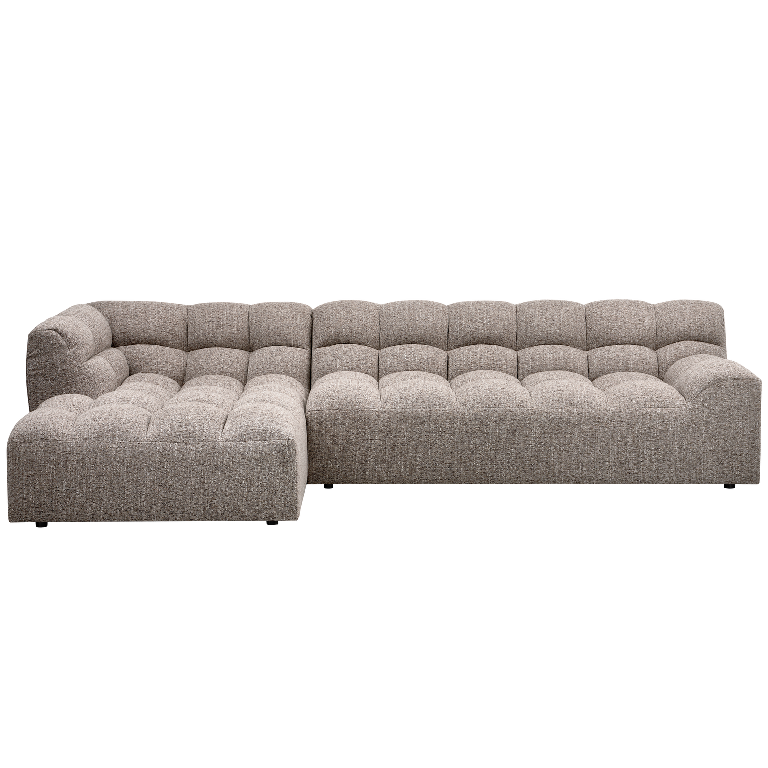 WOOOD canapea mare ALLURE CHAISE LONGUE | 94% Pes / 6% Ny | Lut | 79x324x165 cm