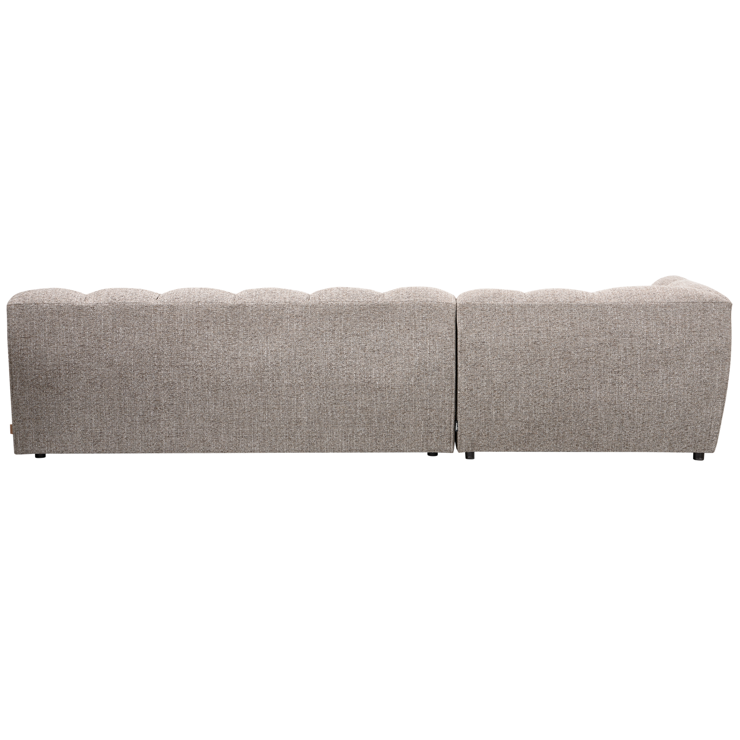 WOOOD canapea mare ALLURE CHAISE LONGUE | 94% Pes / 6% Ny | Lut | 79x324x165 cm