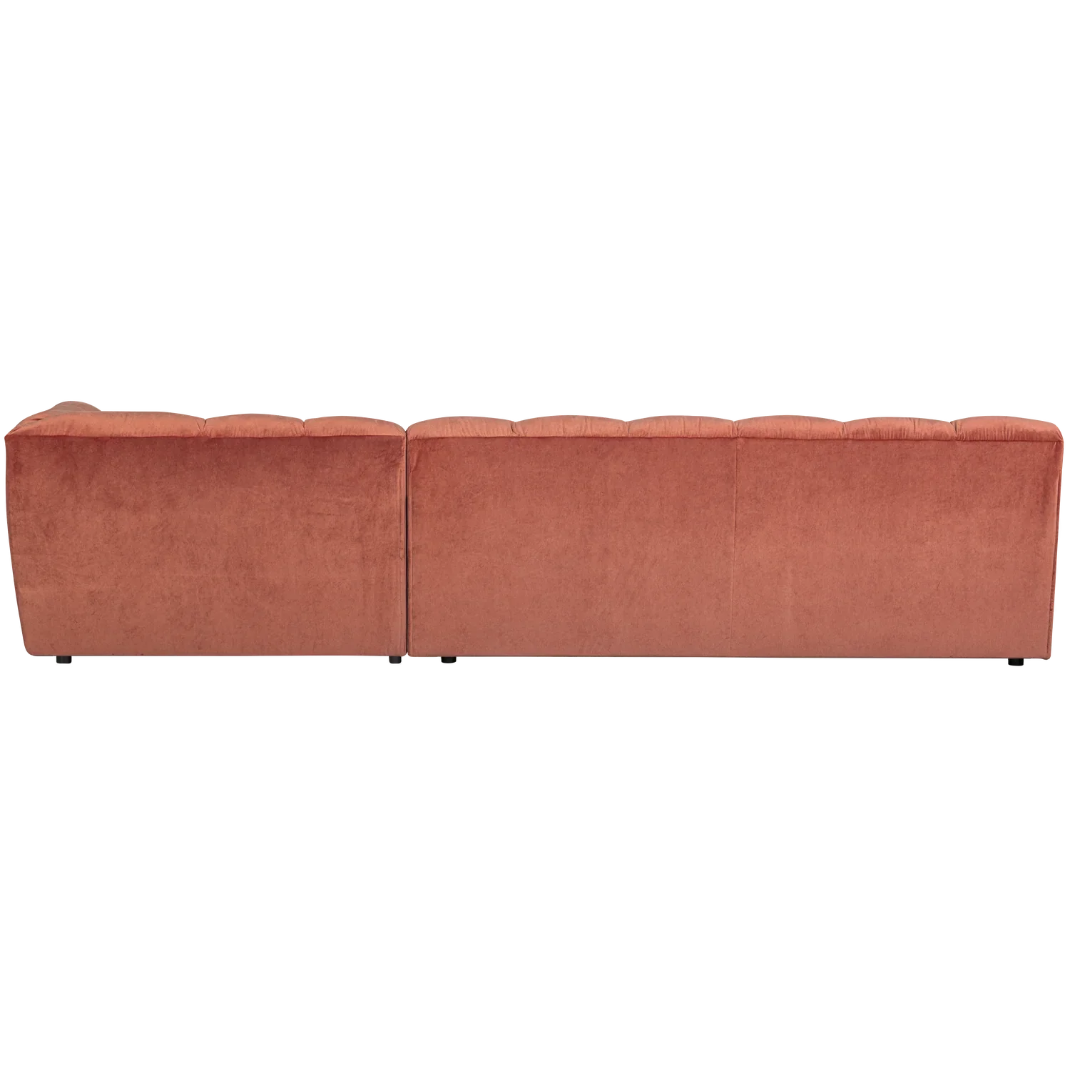 ALLURE CHAISE LONGUE RIGHT WASHED VELVET BLUSH