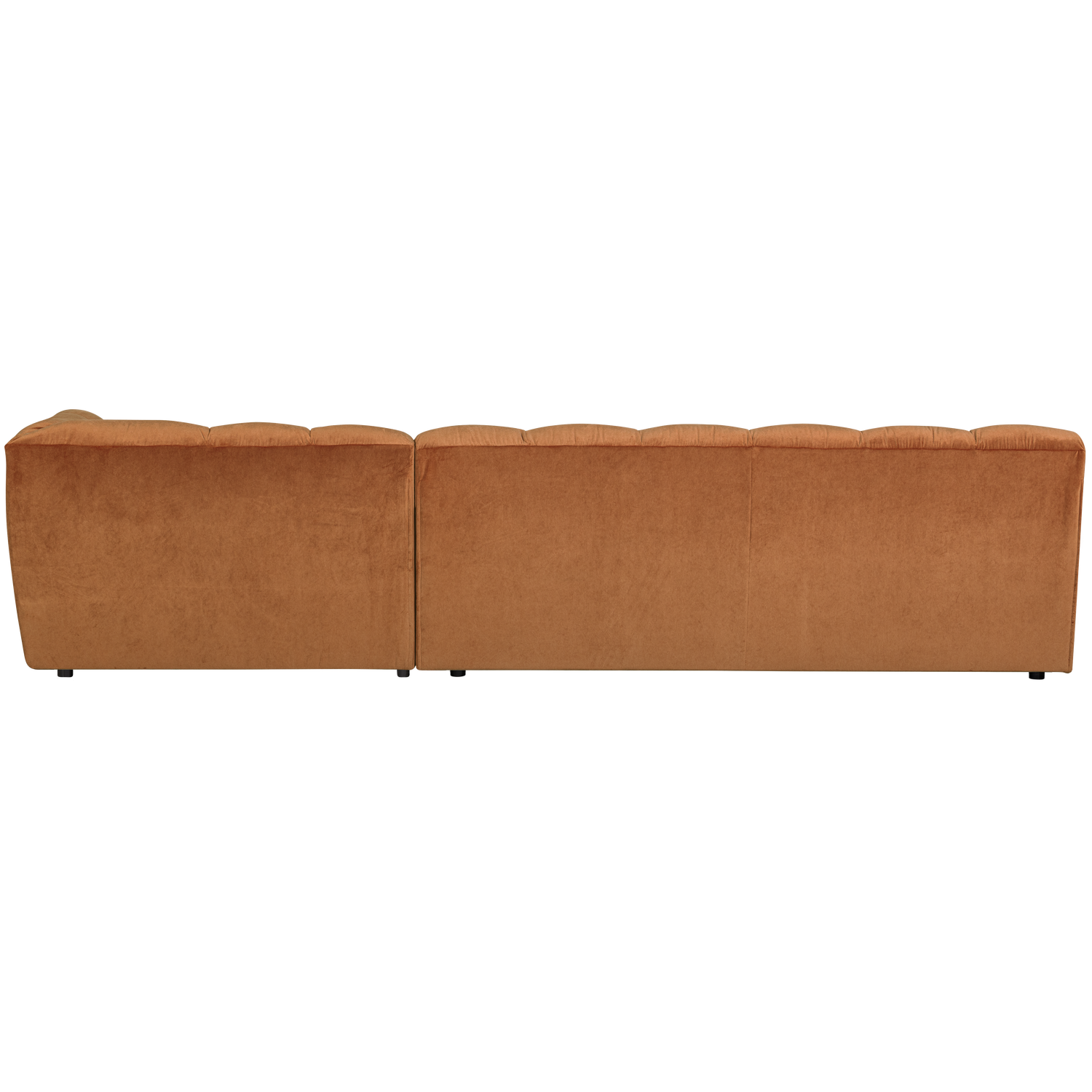 WOOOD canapea mare ALLURE CHAISE LONGUE | 100% Pes | Terra | 79x324x165 cm