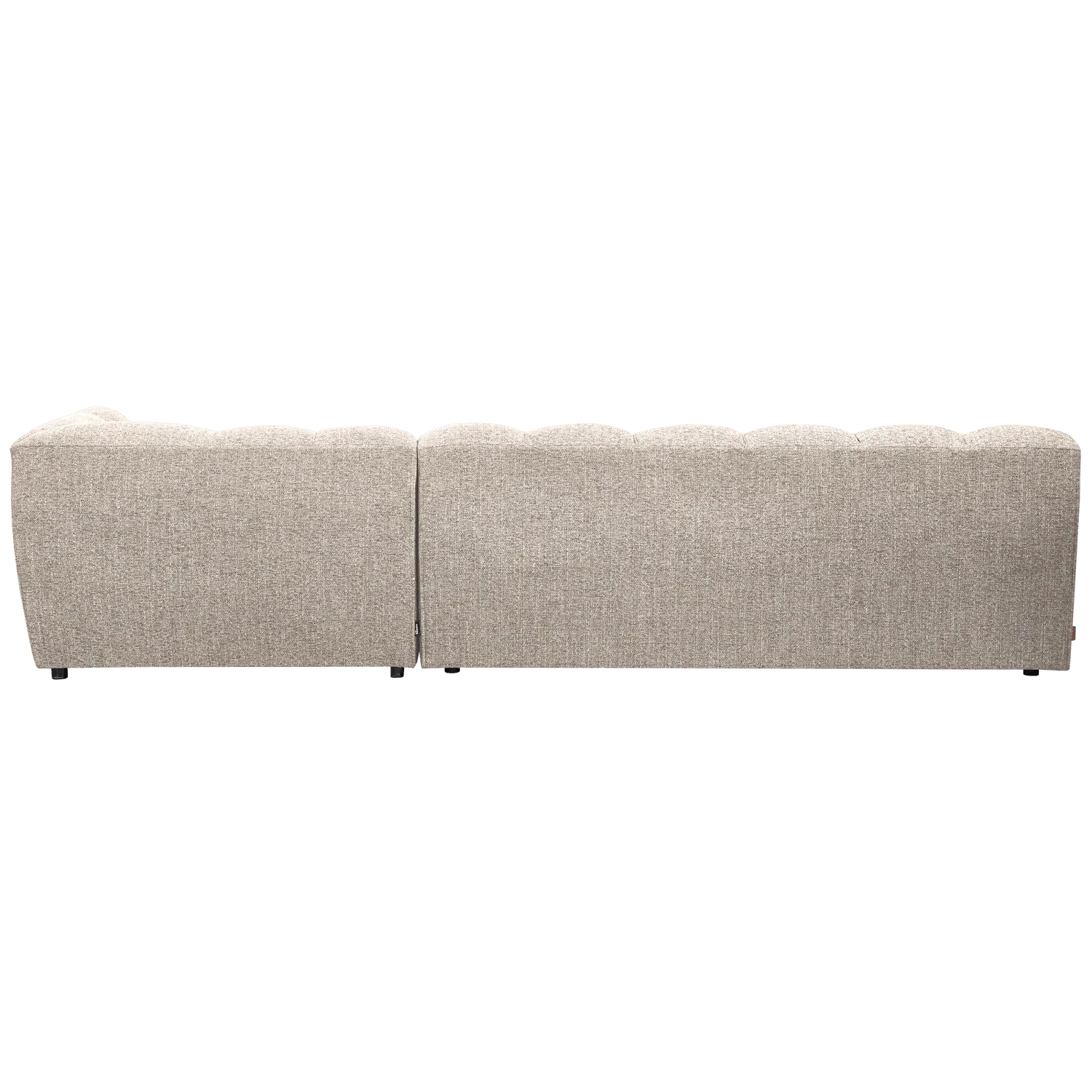 ALLURE CHAISE LONGUE RIGHT WOVEN NATURAL MELANGE