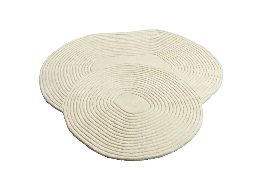 Bolia Covor Decorativ Zen Shaped Creme 140×145×1,5 cm 2