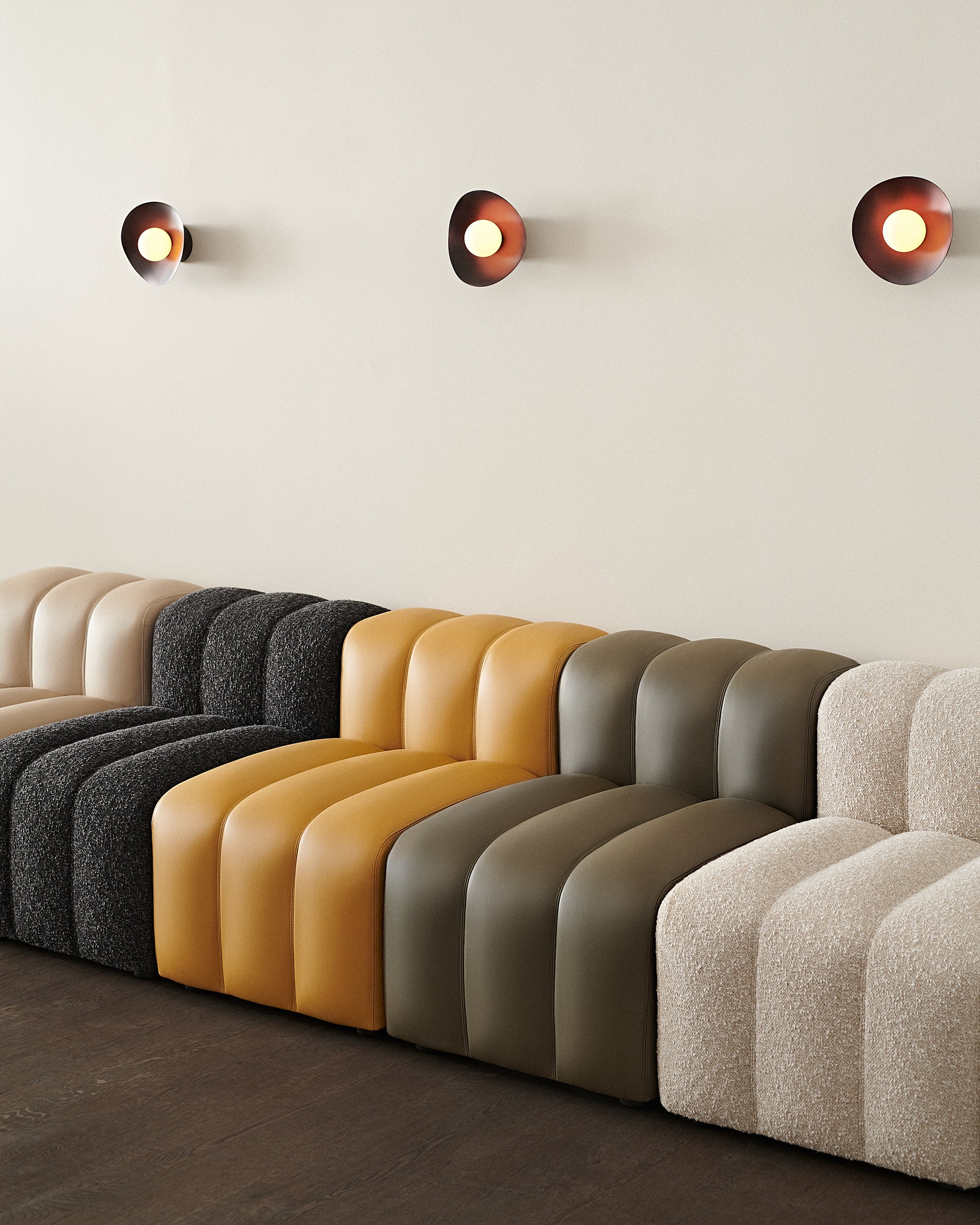 NORR11 aplica Fuji Large | aluminiu | h60 cm