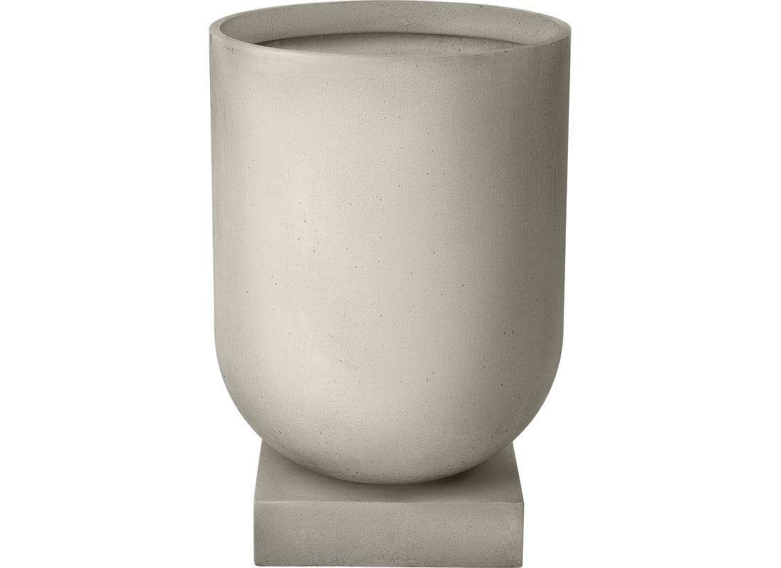 Bolia Ghiveci Podium Ø50×H73 cm Fibrociment Gri 2