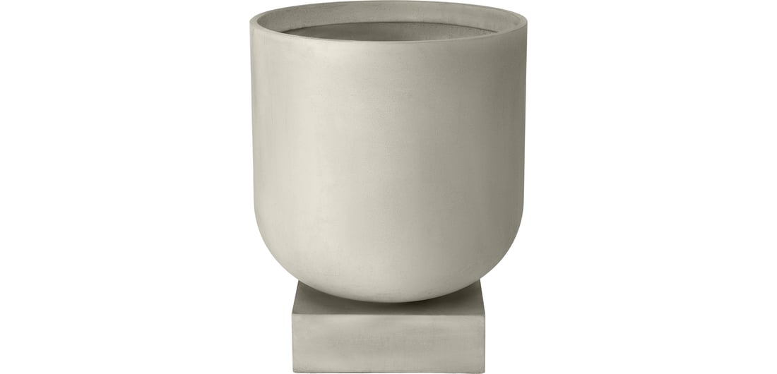 Bolia Ghiveci Podium Ø55×H67,5 cm Fibrociment Gri 1