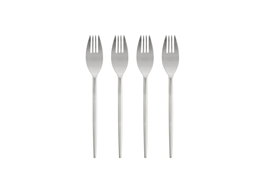 Bolia Set 4 Furculițe pentru Prăjituri Fluent Oțel Inoxidabil 2