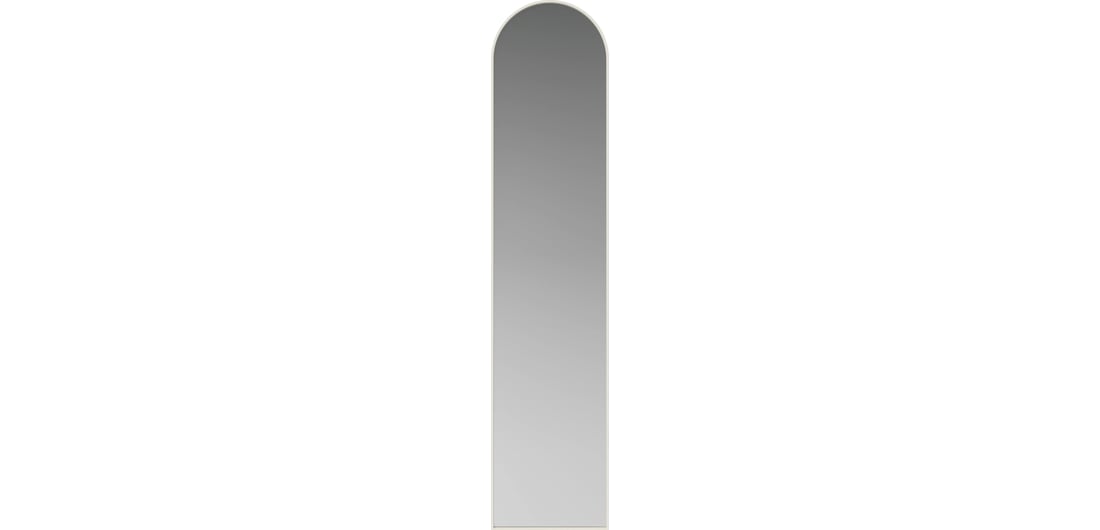 Bolia Oglindă Ripple 180×40×3 cm Aluminiu Pudrat Crem 1