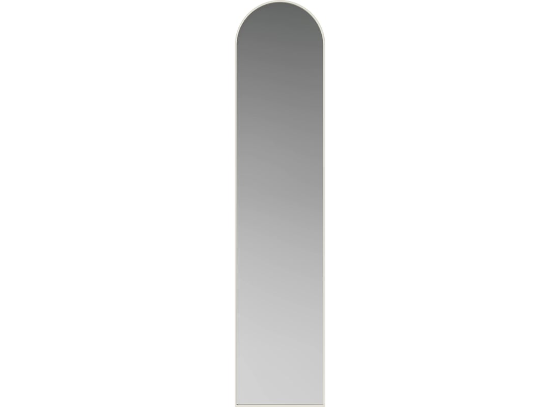 Bolia Oglindă Ripple 180×40×3 cm Aluminiu Pudrat Crem 2