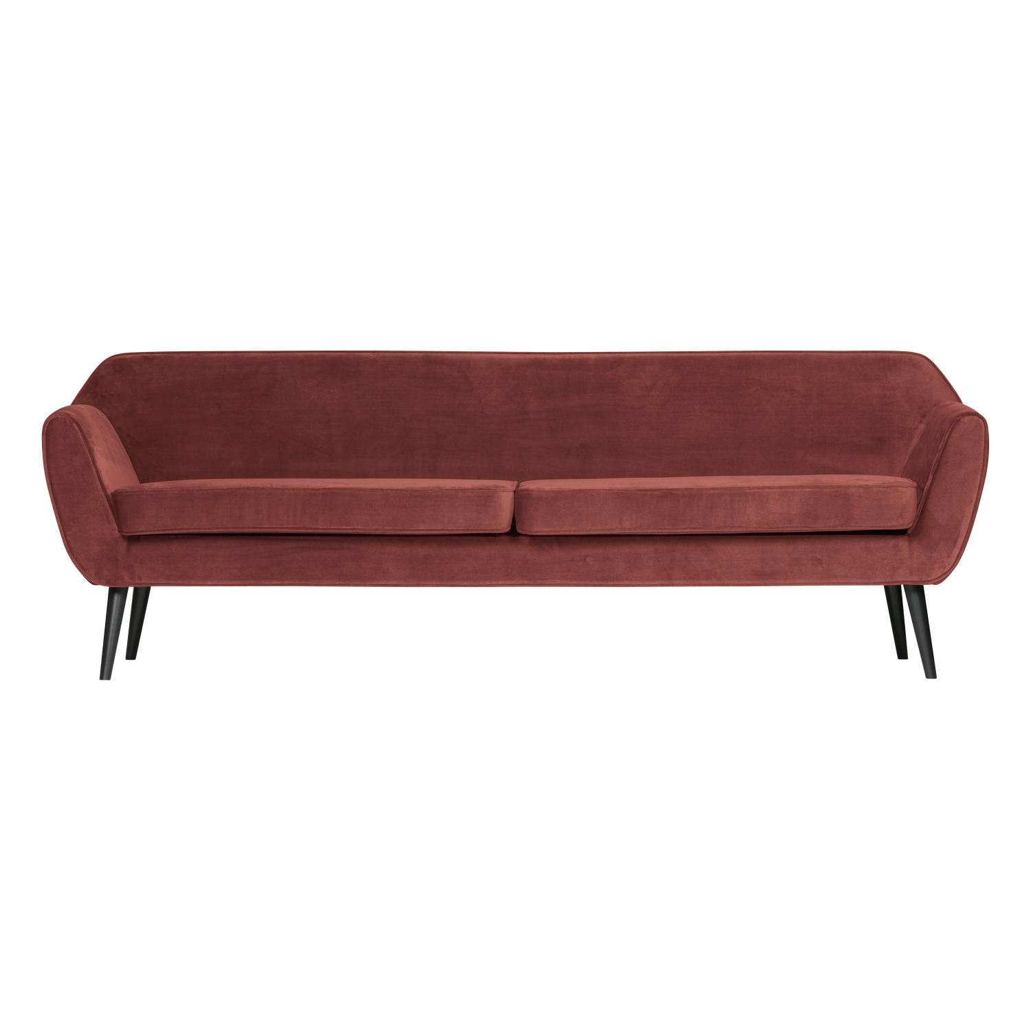 WOOOD canapea 4 locuri ROCCO XL | 100% Pes | Burgund | 75x230x82 cm