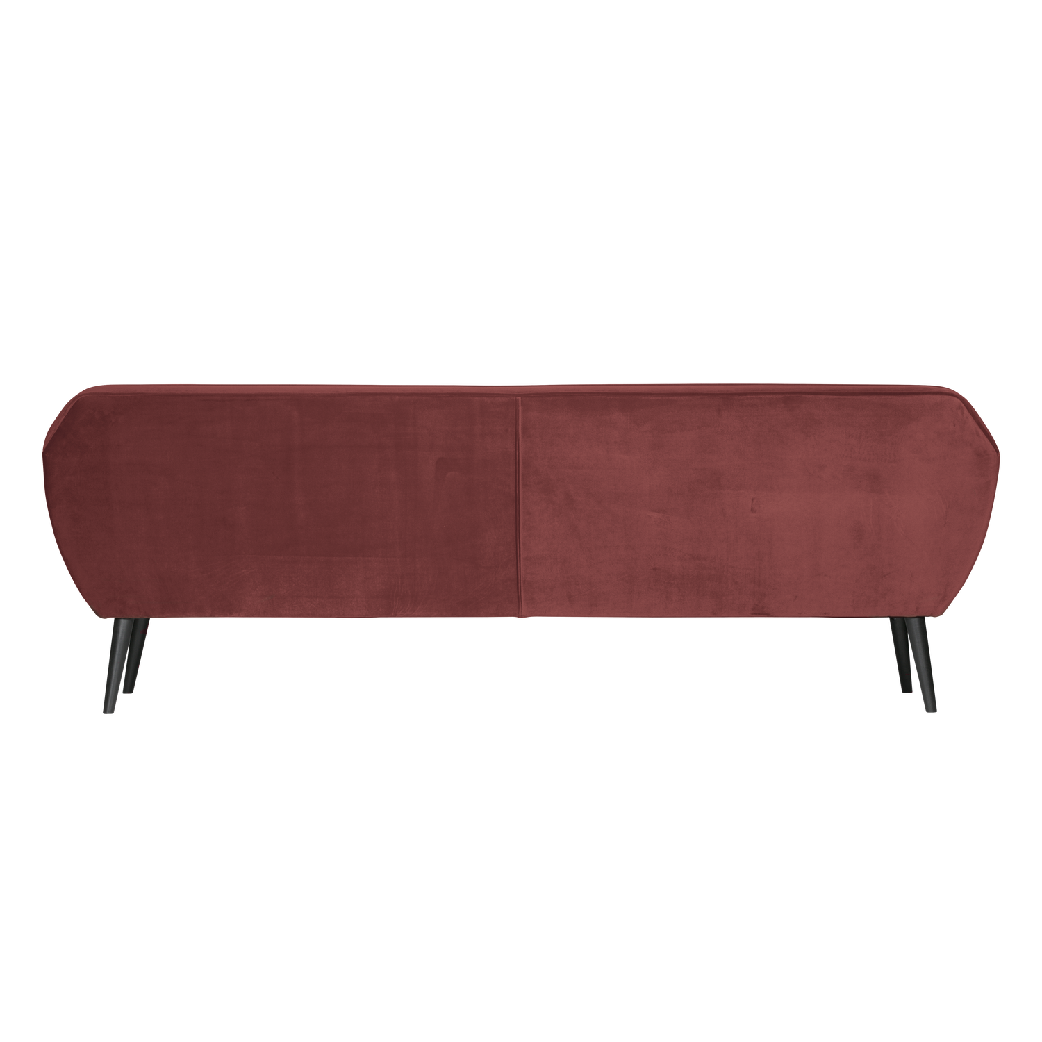 WOOOD canapea 4 locuri ROCCO XL | 100% Pes | Burgund | 75x230x82 cm