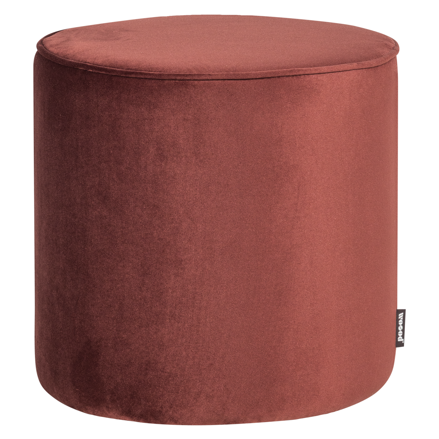 WOOOD puf SARA | 100% Pes | Burgund | 46x46x46 cm