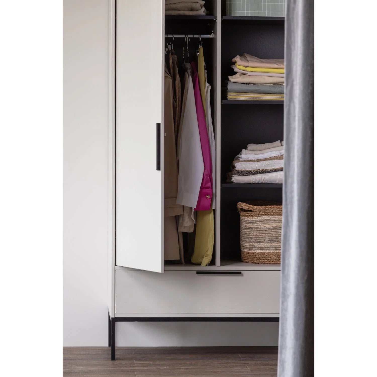 WOOOD dulap copii Adam pin Dust FSC, 100x53x200 cm 3