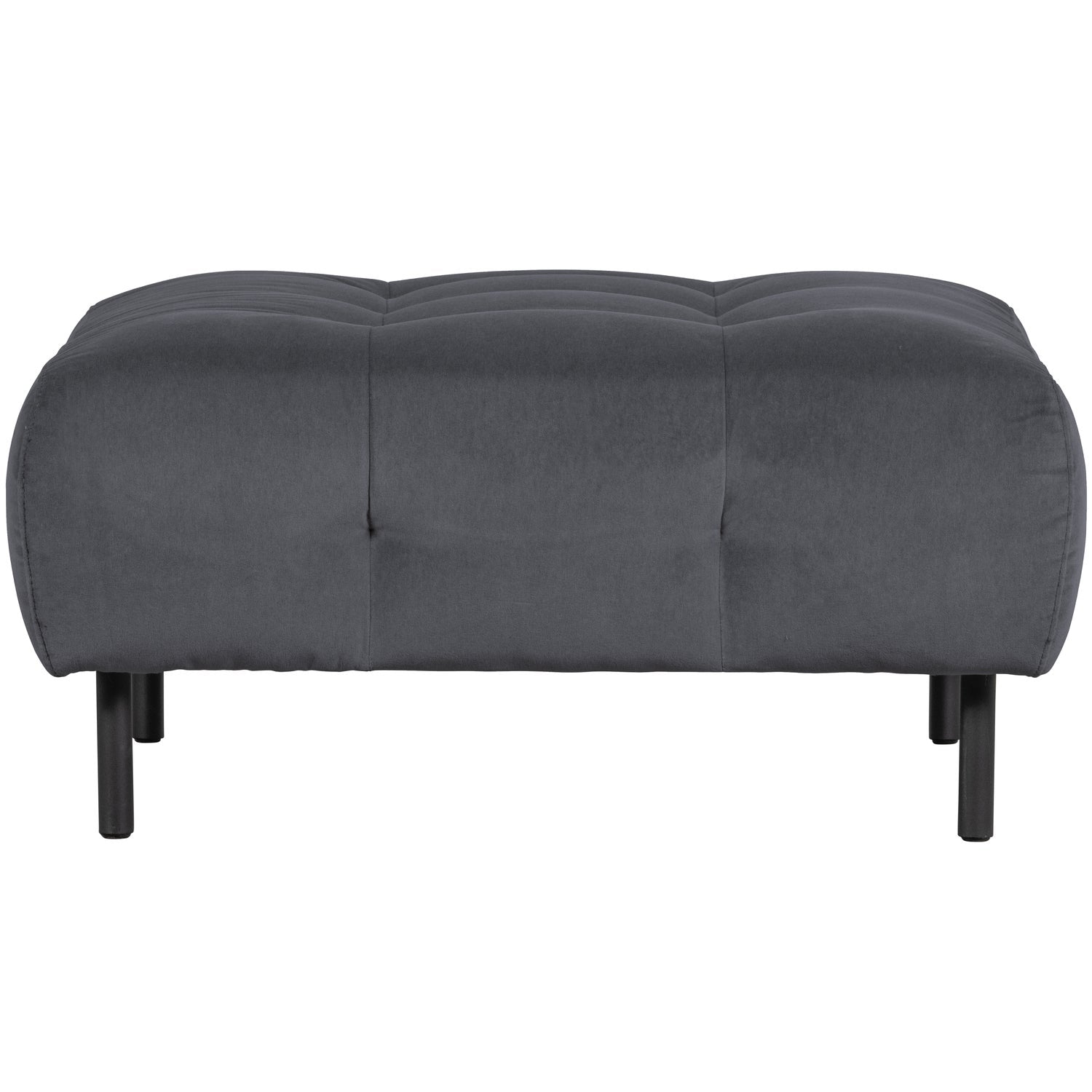 WOOOD taburet LLOYD | 80% Pes / 20% Cot | Cloud | 45x90x90 cm