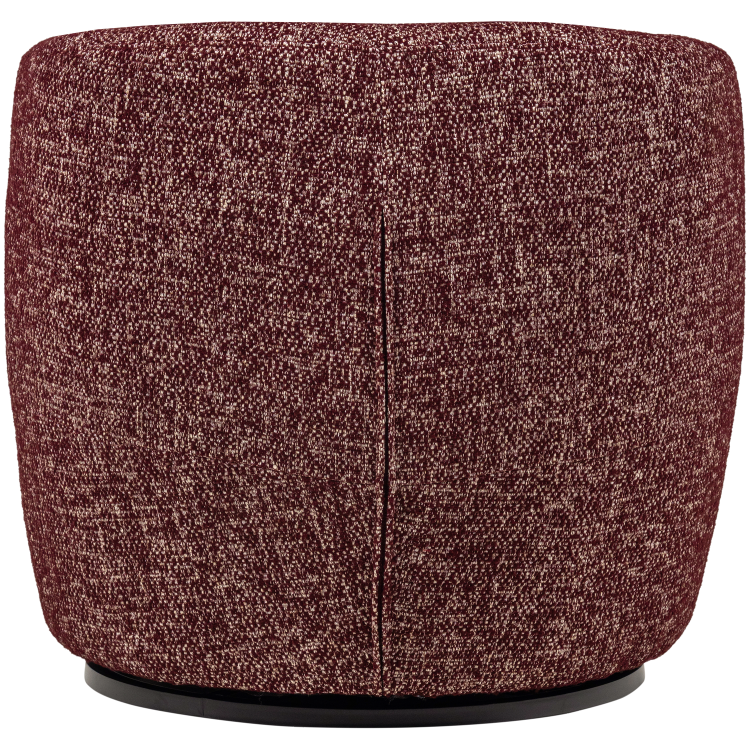 SERRA SWIVEL CHAIR BURGUNDY RED MELANGE
