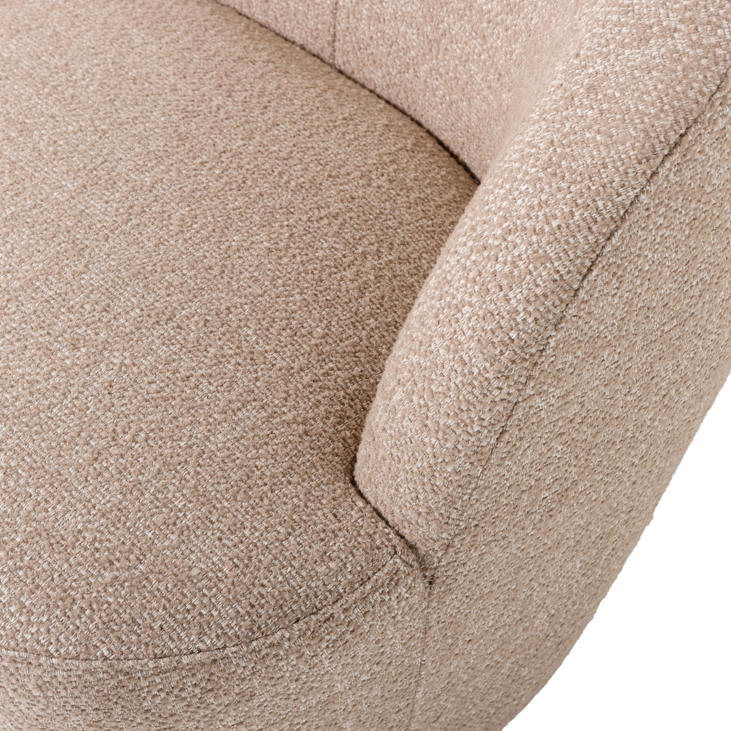 SERRA SWIVEL CHAIR NATURAL MELANGE