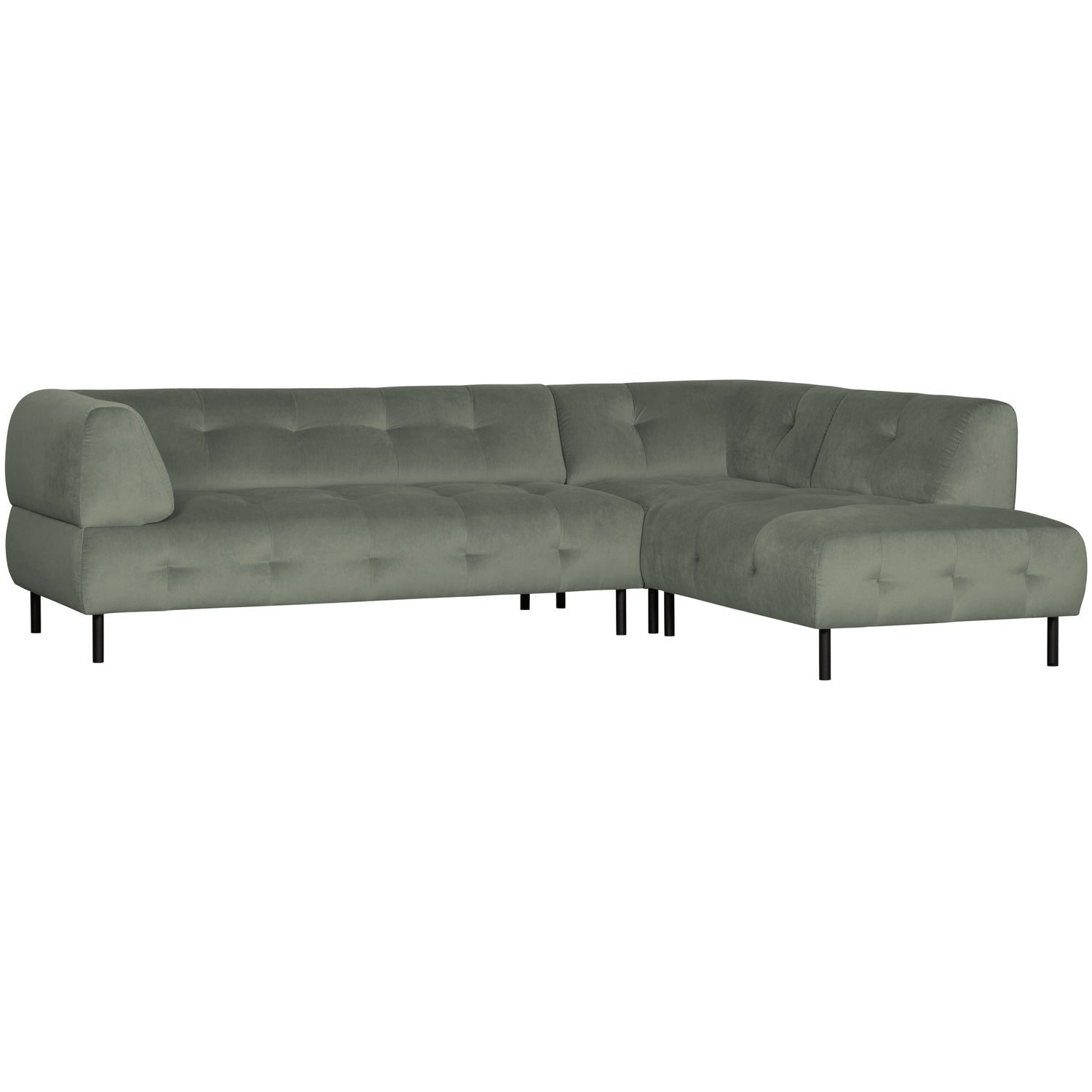 WOOOD canapea colt LLOYD | 80% pes / 20% cot | Waterplant | 77x267x205 cm