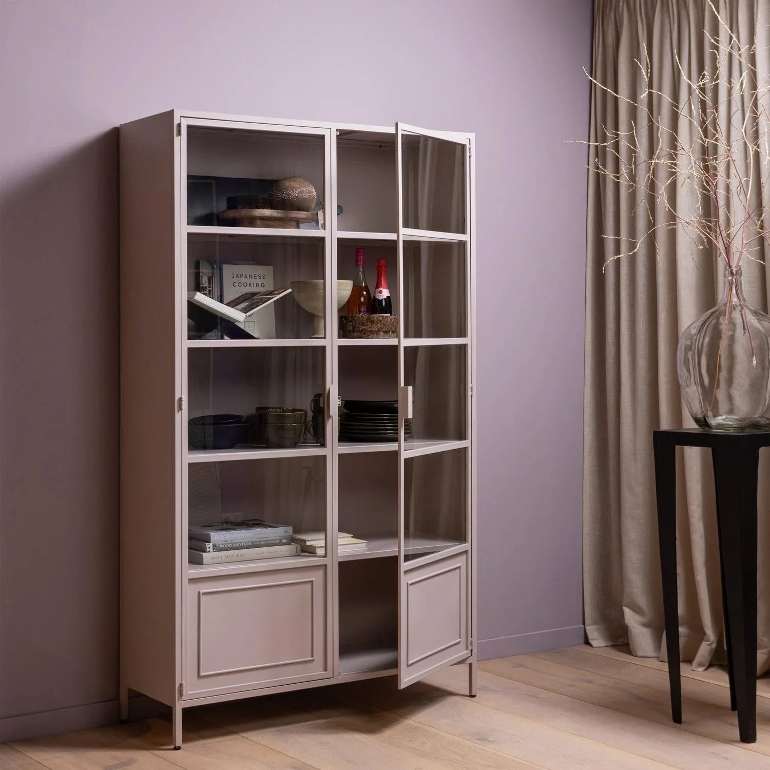 RONJA CABINET XL METAL SOFT PINK