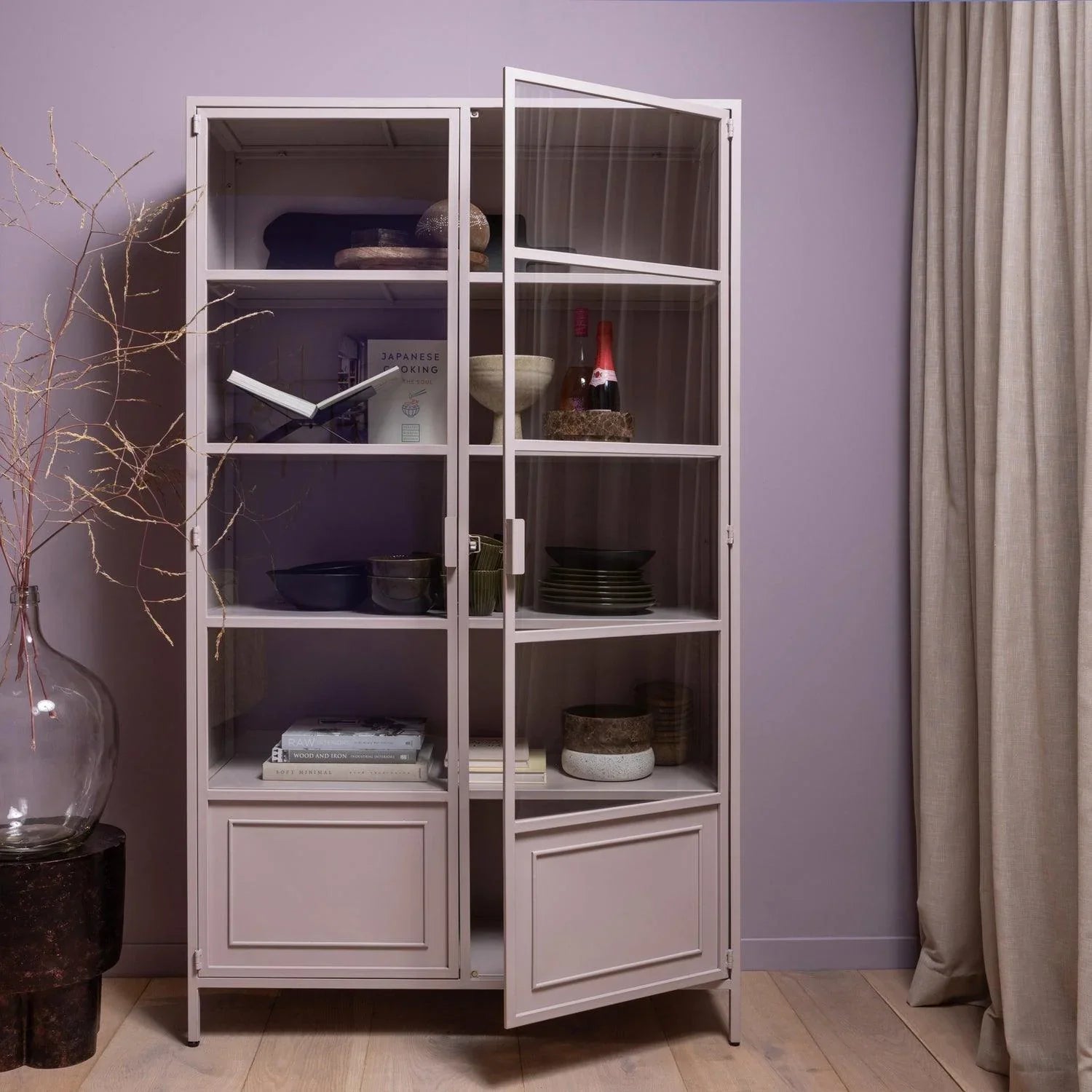 RONJA CABINET XL METAL SOFT PINK