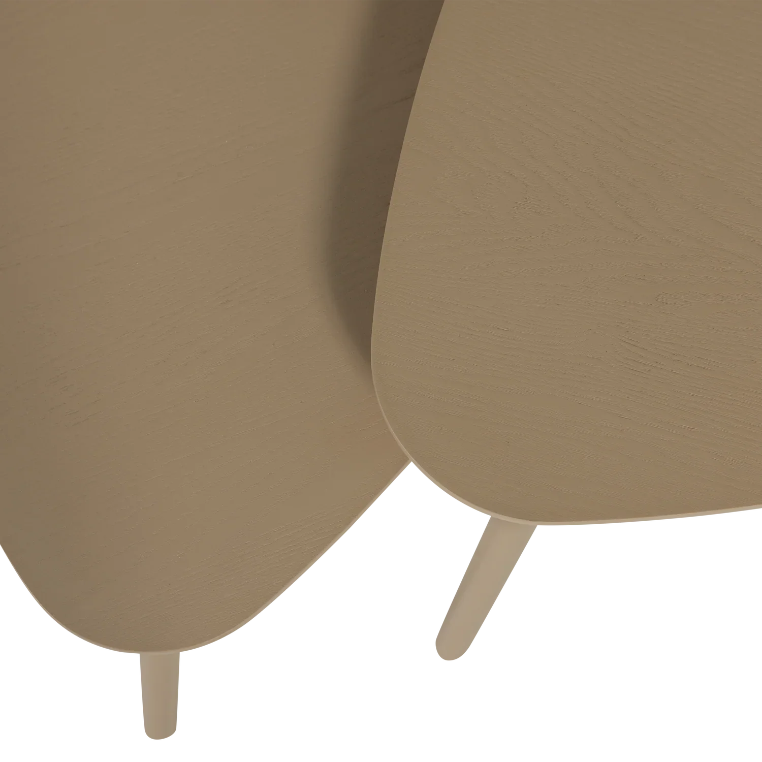 NILA SIDE TABLES WOOD SAND - SET OF 2