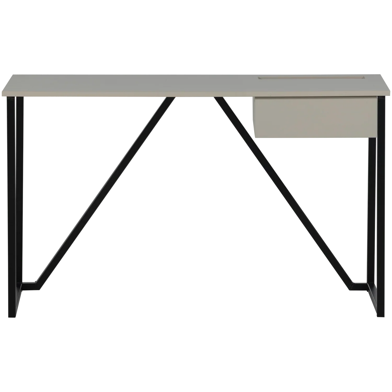 WOOOD birou New Julius pin Dust FSC, 126x53x75 cm 4