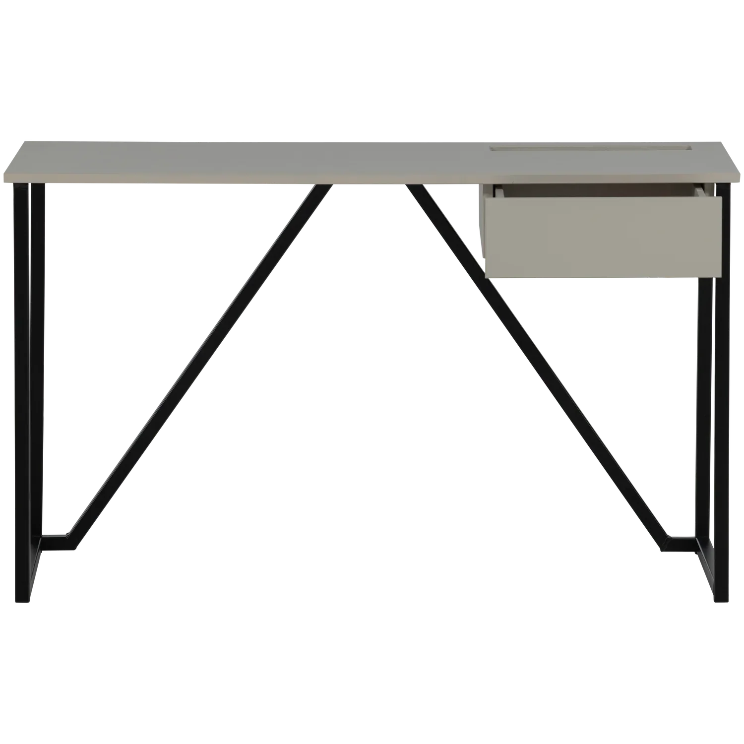 WOOOD birou New Julius pin Dust FSC, 126x53x75 cm 5