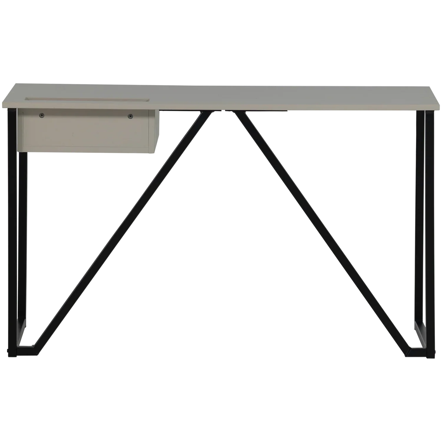 WOOOD birou New Julius pin Dust FSC, 126x53x75 cm 6