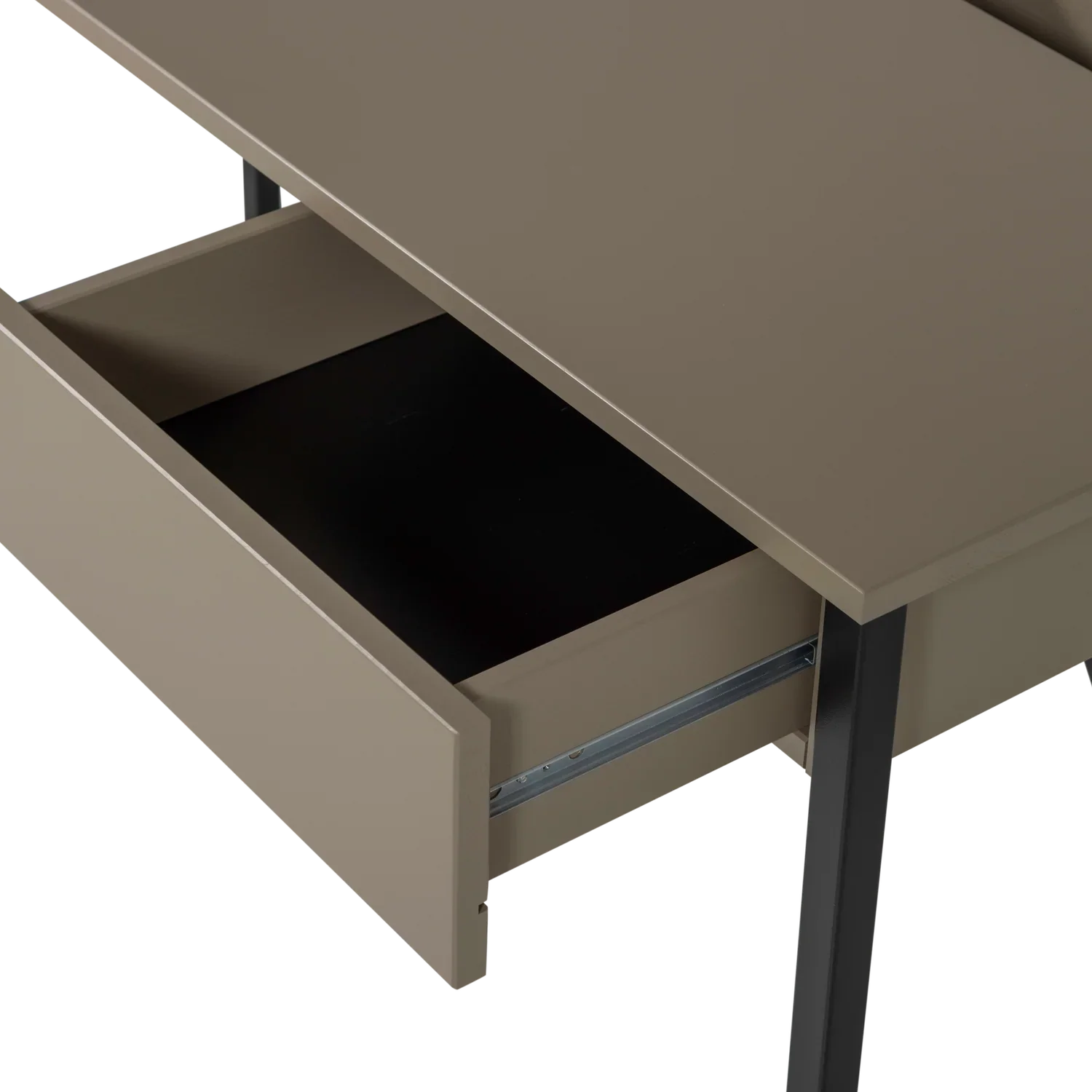 WOOOD birou New Julius pin Mud FSC, 126x53x75 cm 7