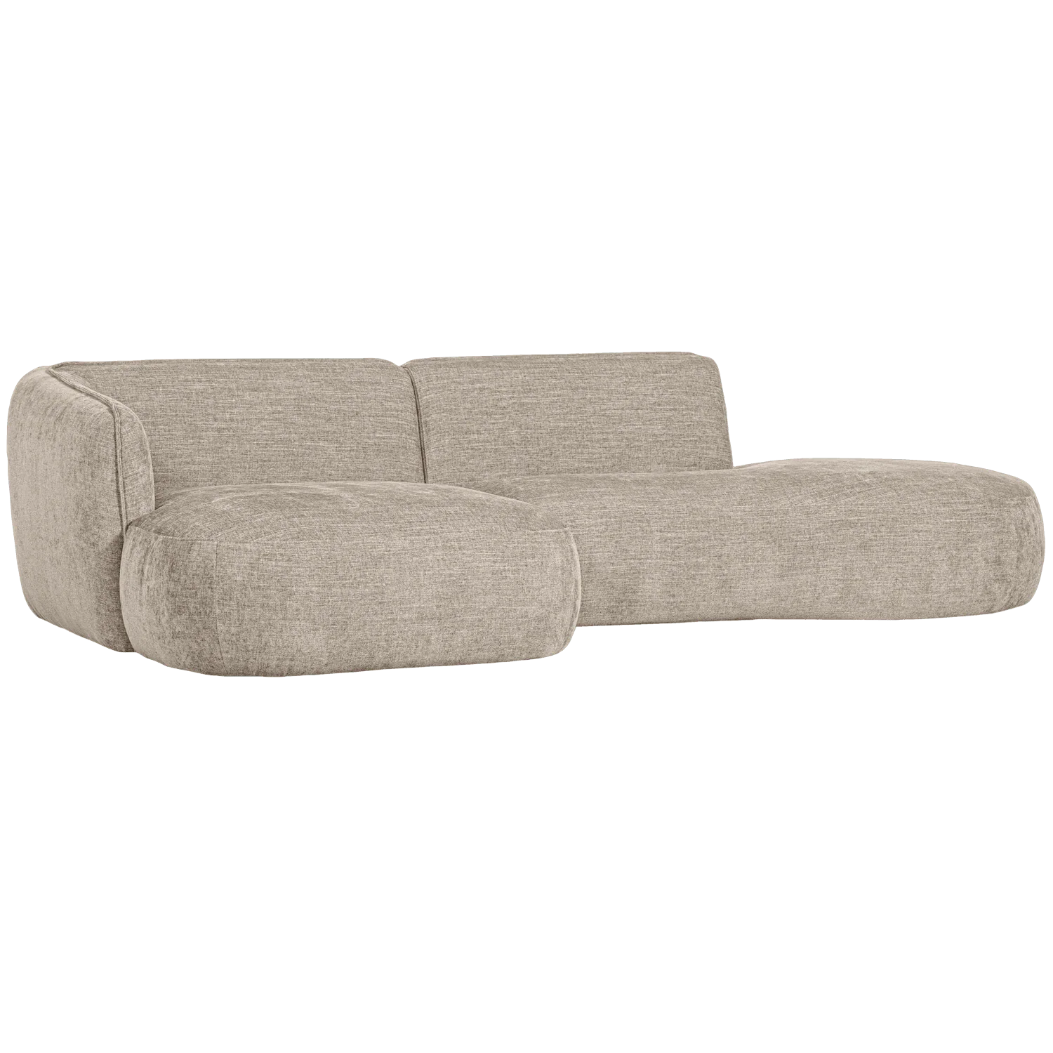 POLLY CHAISE LONGUE LEFT SAND