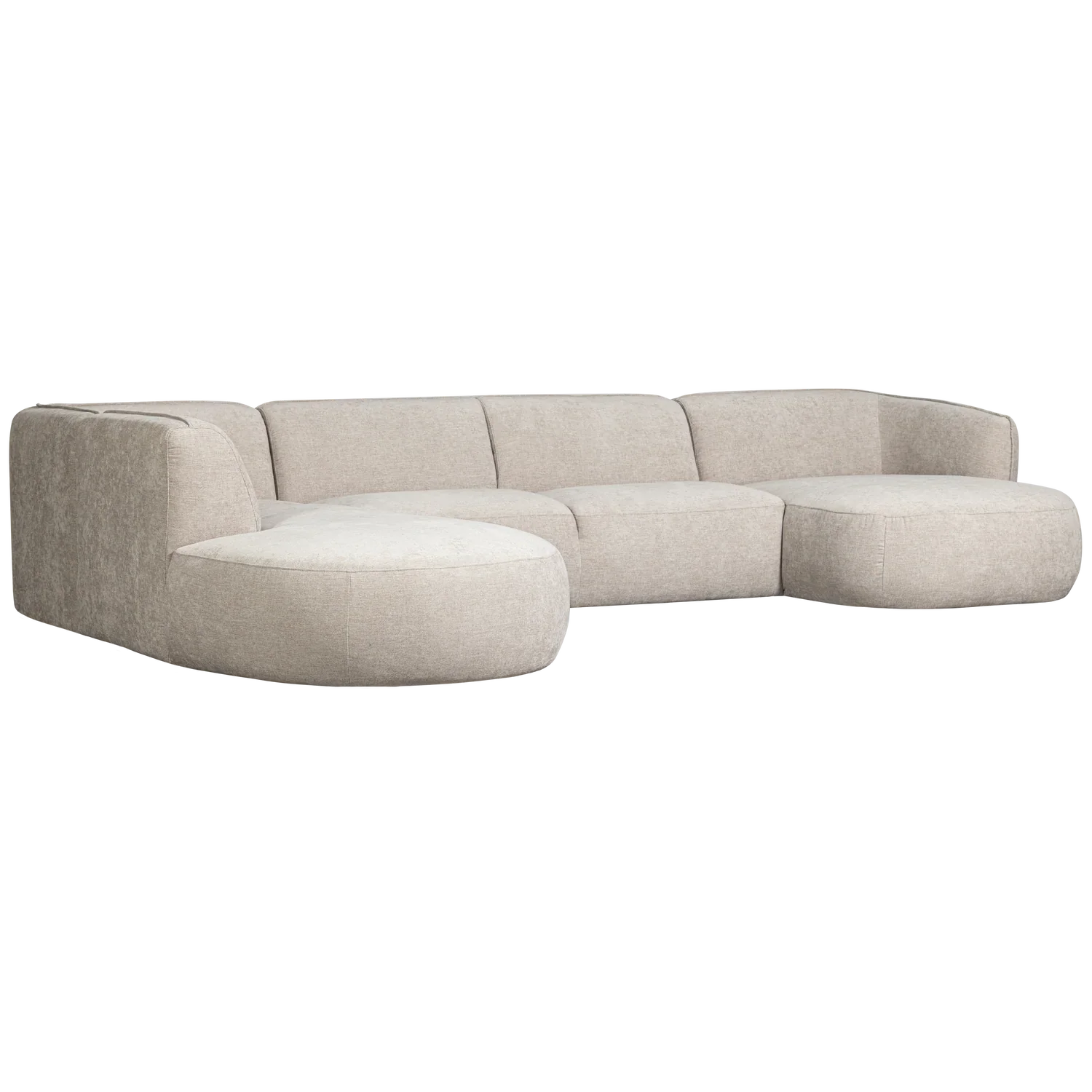 POLLY SOFA U-SHAPE LEFT SAND