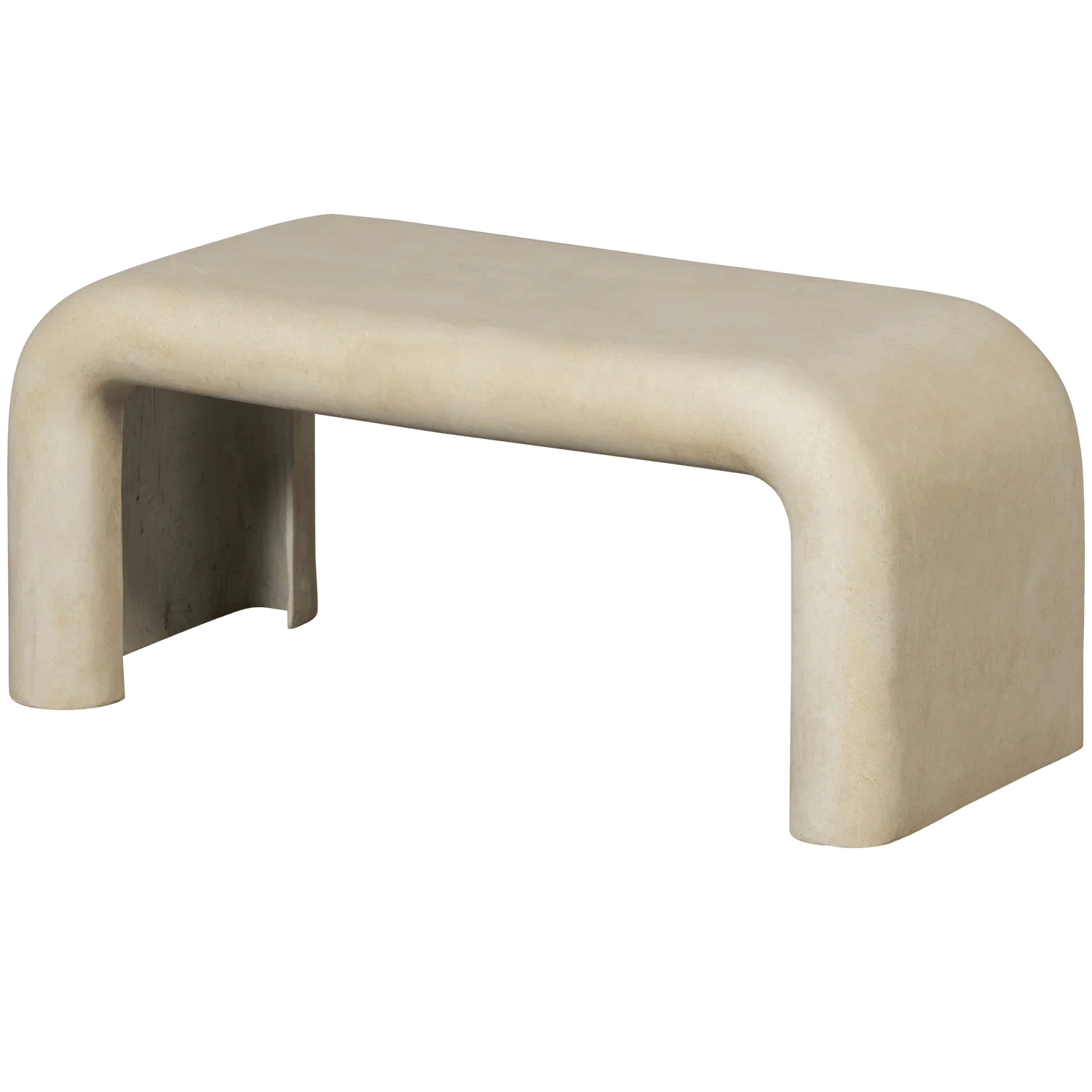 SET OF 2 - STANI COFFEE TABLES FIBER CLAY NATURAL