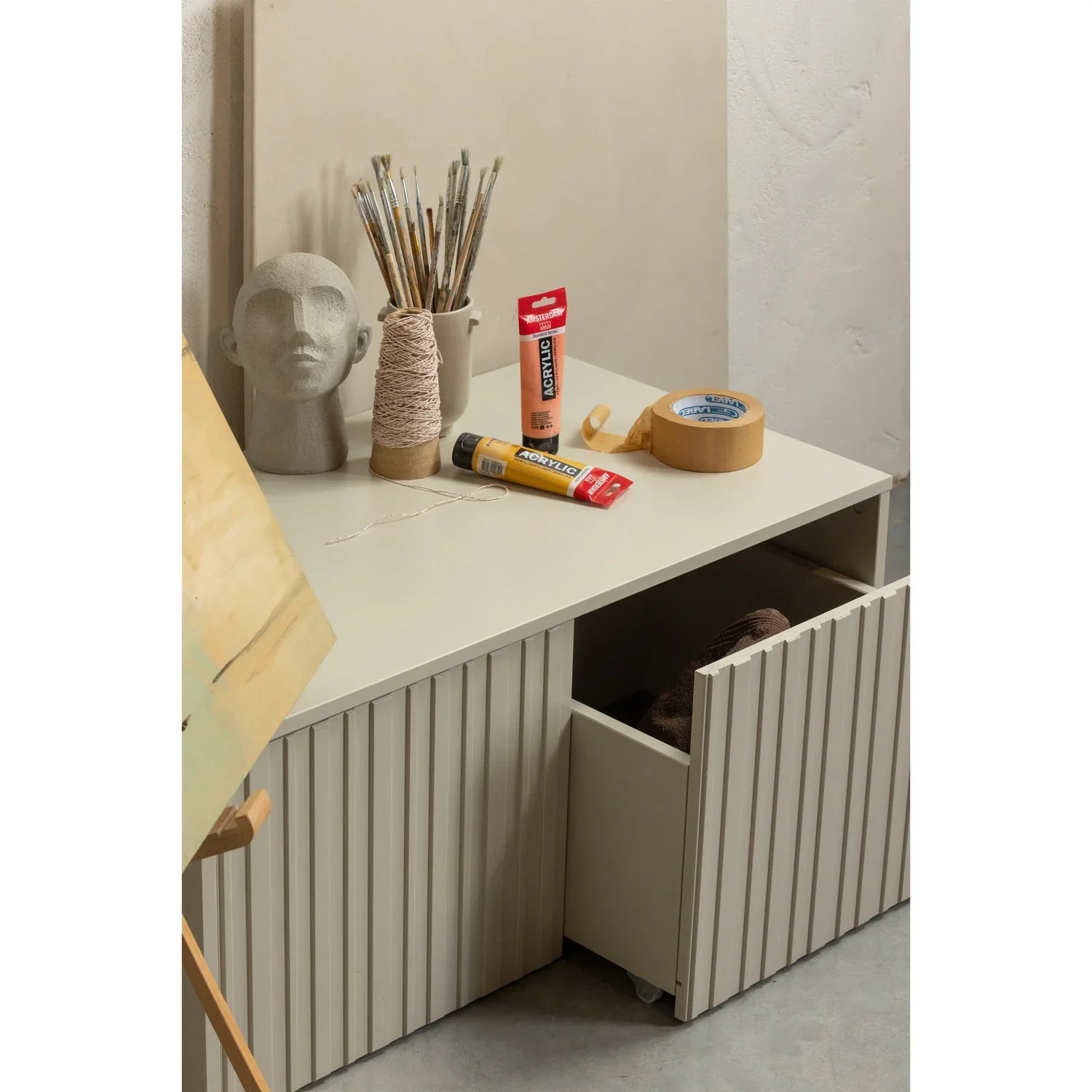 WOOOD dulap New Gravure Bunkbench | pin | Dust | FSC, 88x50x40 cm