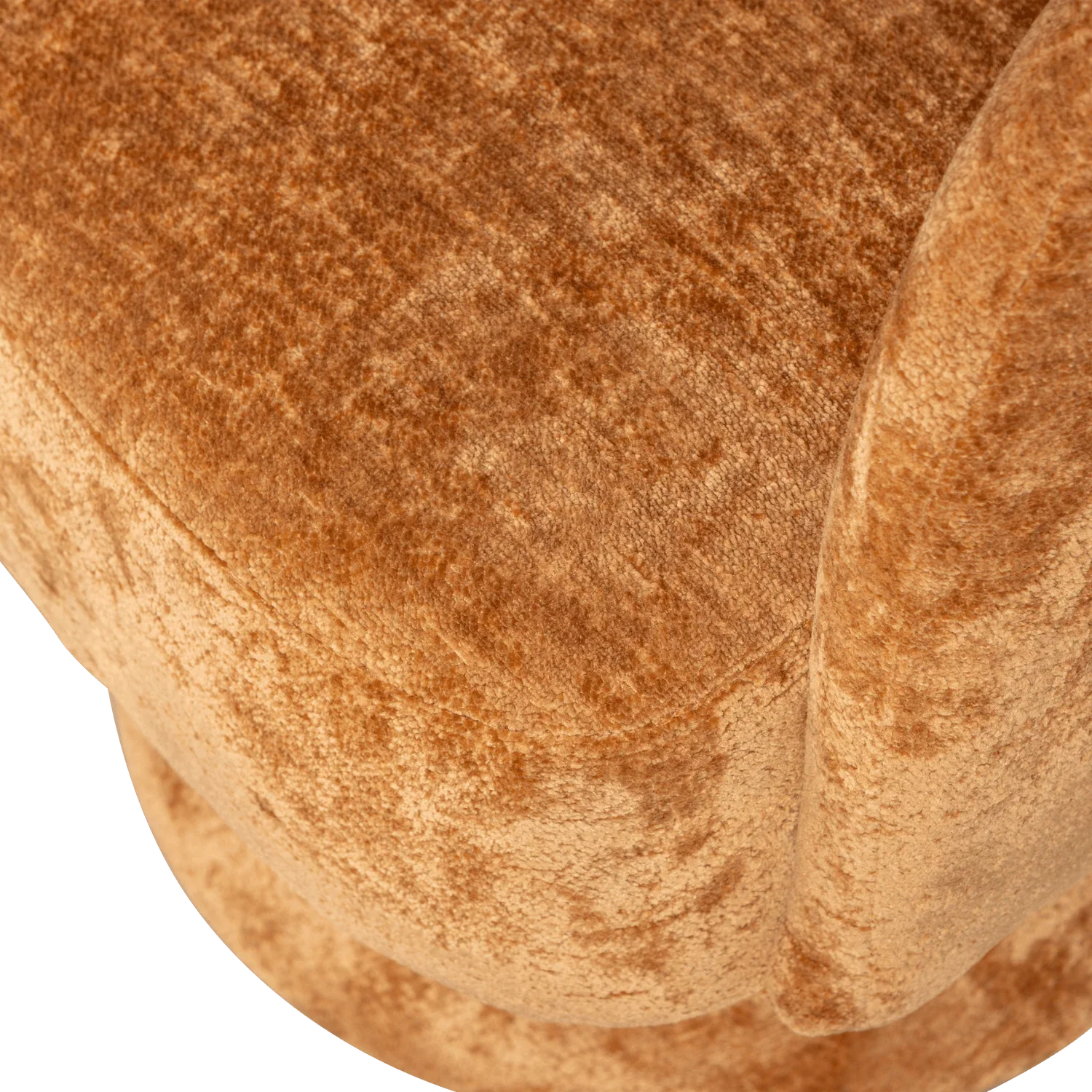 EBBA SWIVEL ARMCHAIR CHENILLE TERRA