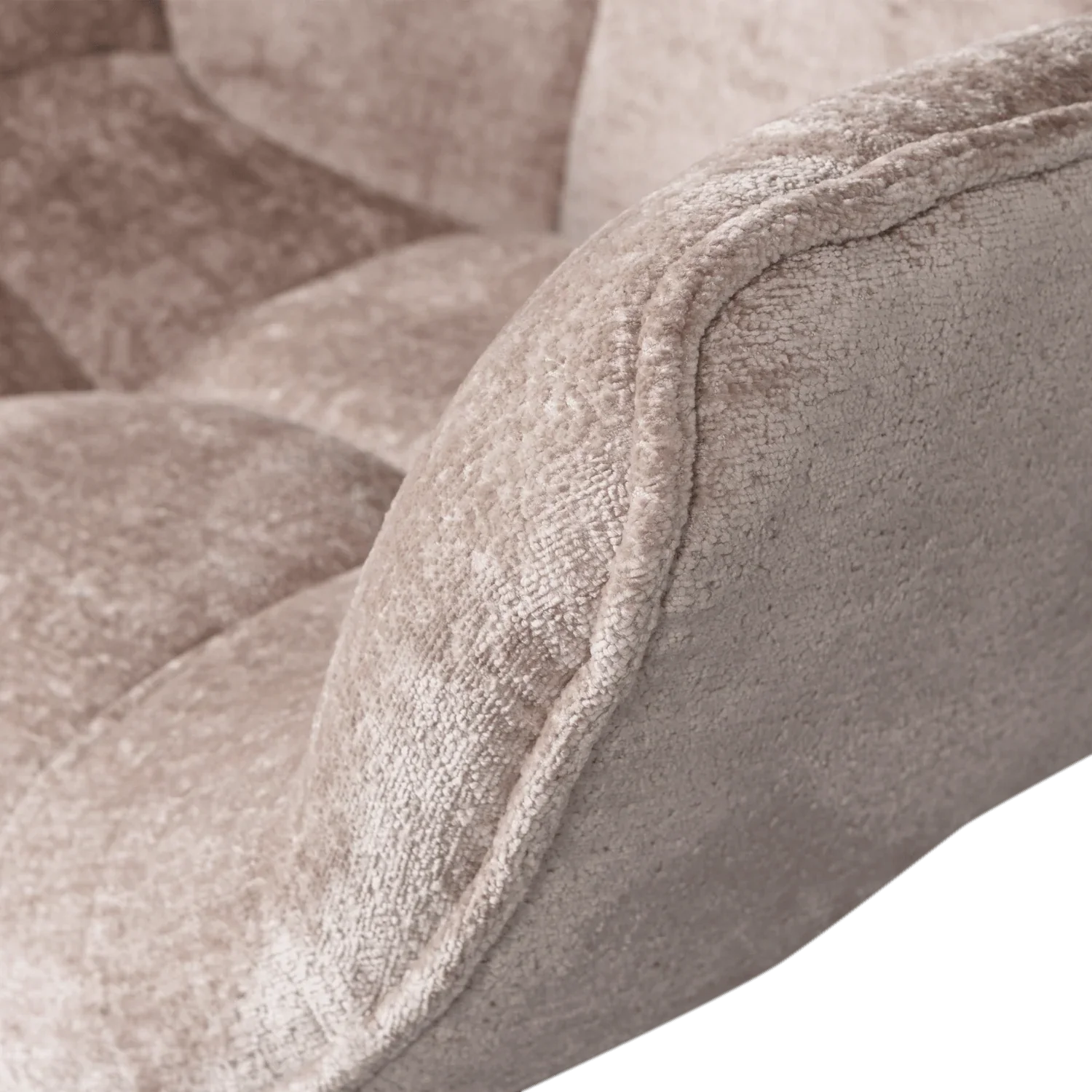 WIBO SWIVEL ARMCHAIR TAUPE