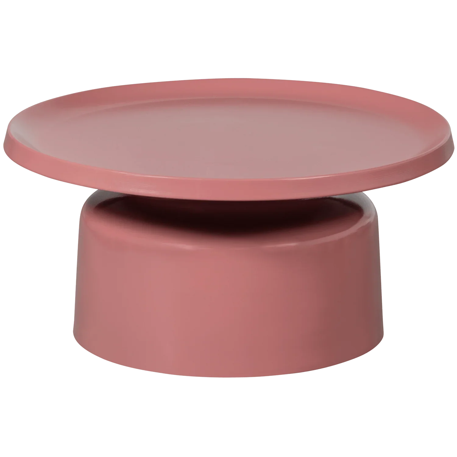 DUUK COFFEE TABLE IRON ROUGE